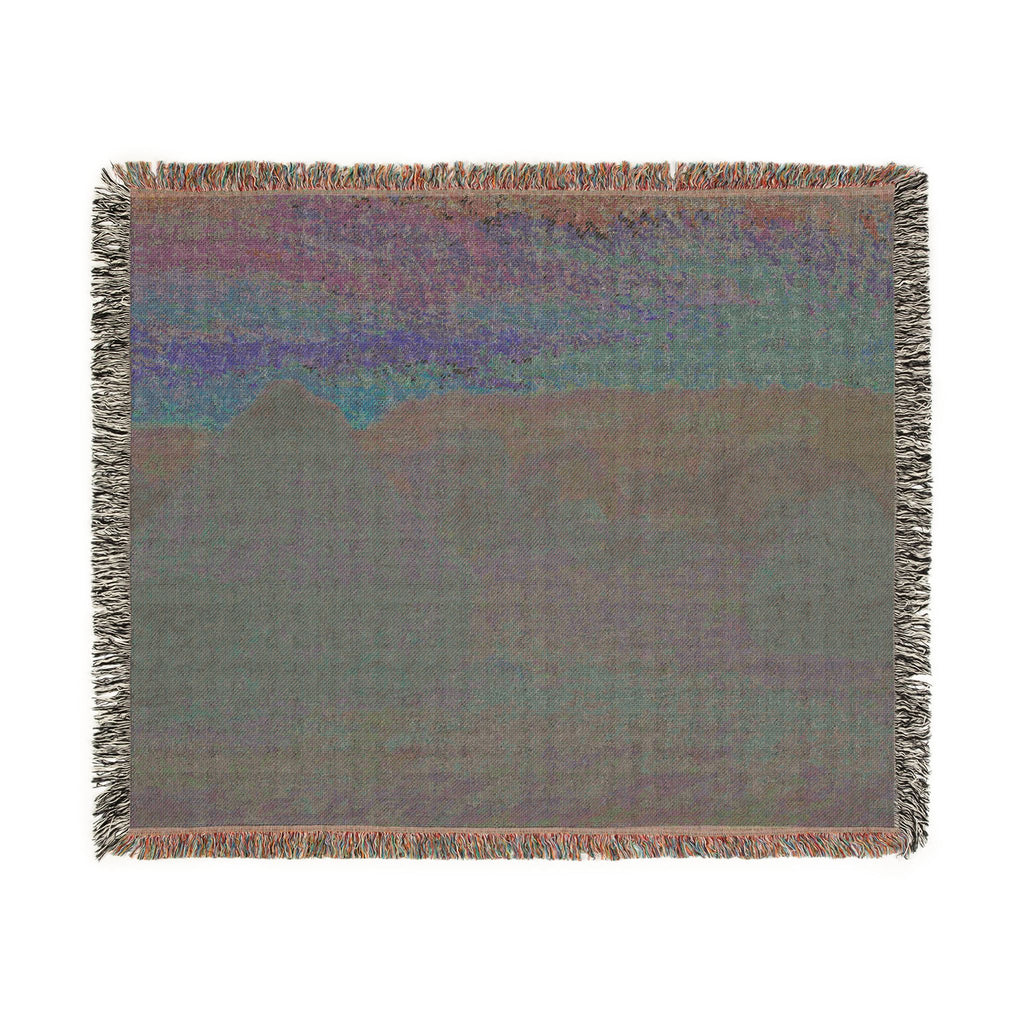 Claude Monet - Stacks of Wheat (End of Day, Autumn) | Woven Tapestry Blanket