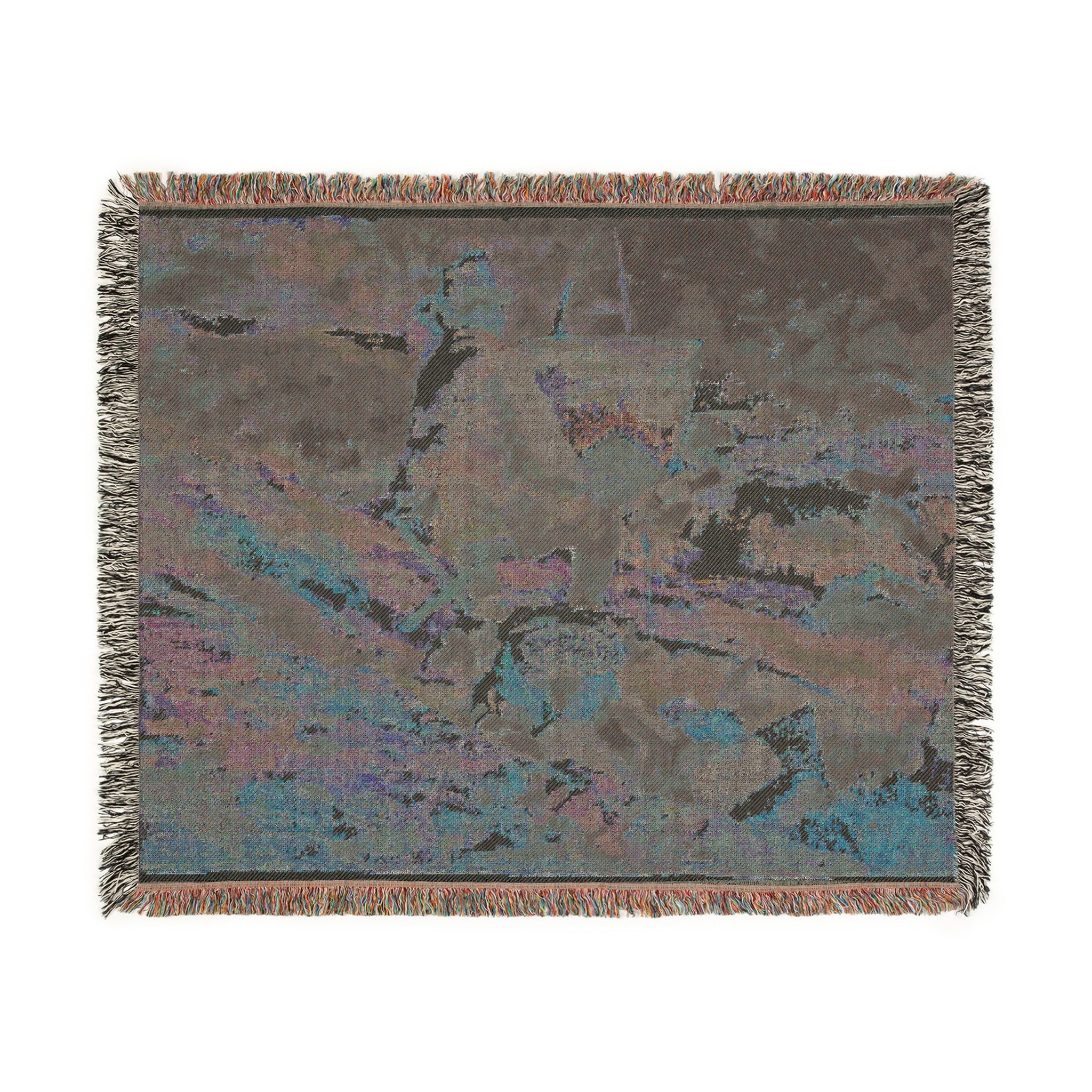 John Singer Sargent - An Artist at His Easel | Woven Tapestry Blanket