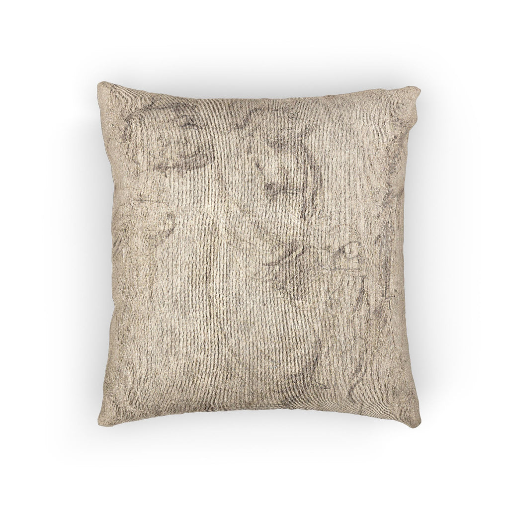 Peter Paul Rubens - Studies of a Roman Sarcophagus | Woven Pillow
