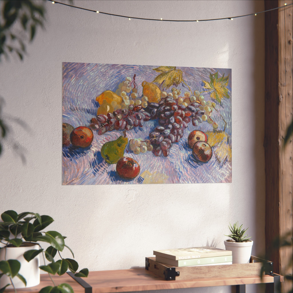 Vincent van Gogh - Grapes, Lemons, Pears, and Apples | Fine Art Poster