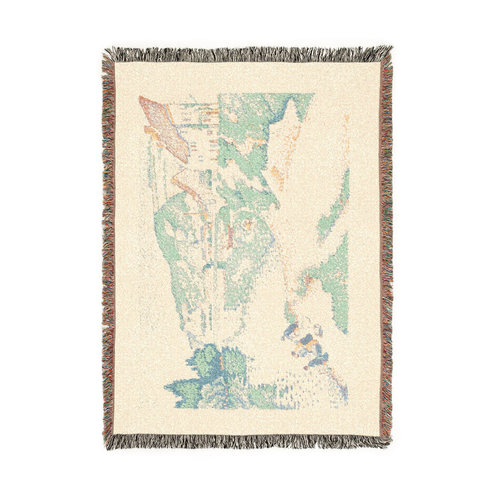 Paul Signac - The Andelys | Woven Tapestry Blanket