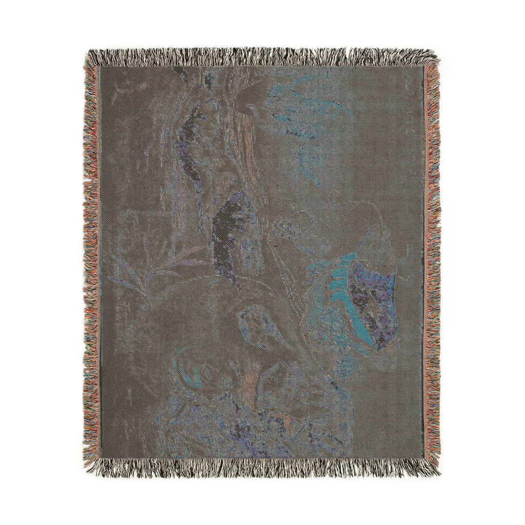 Paul Gauguin - L’univers est créé (The Universe Is Being Created), from the Noa Noa Suite | Woven Tapestry Blanket