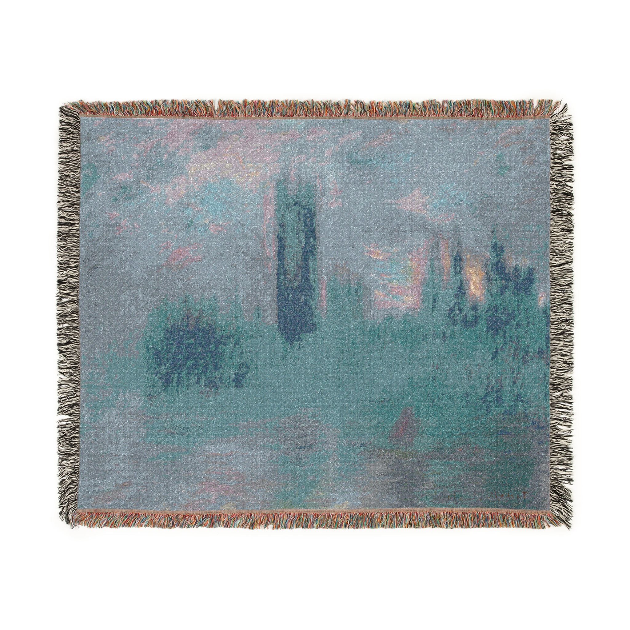 Houses of Parliament, London Claude Monet Tapestry Blanket