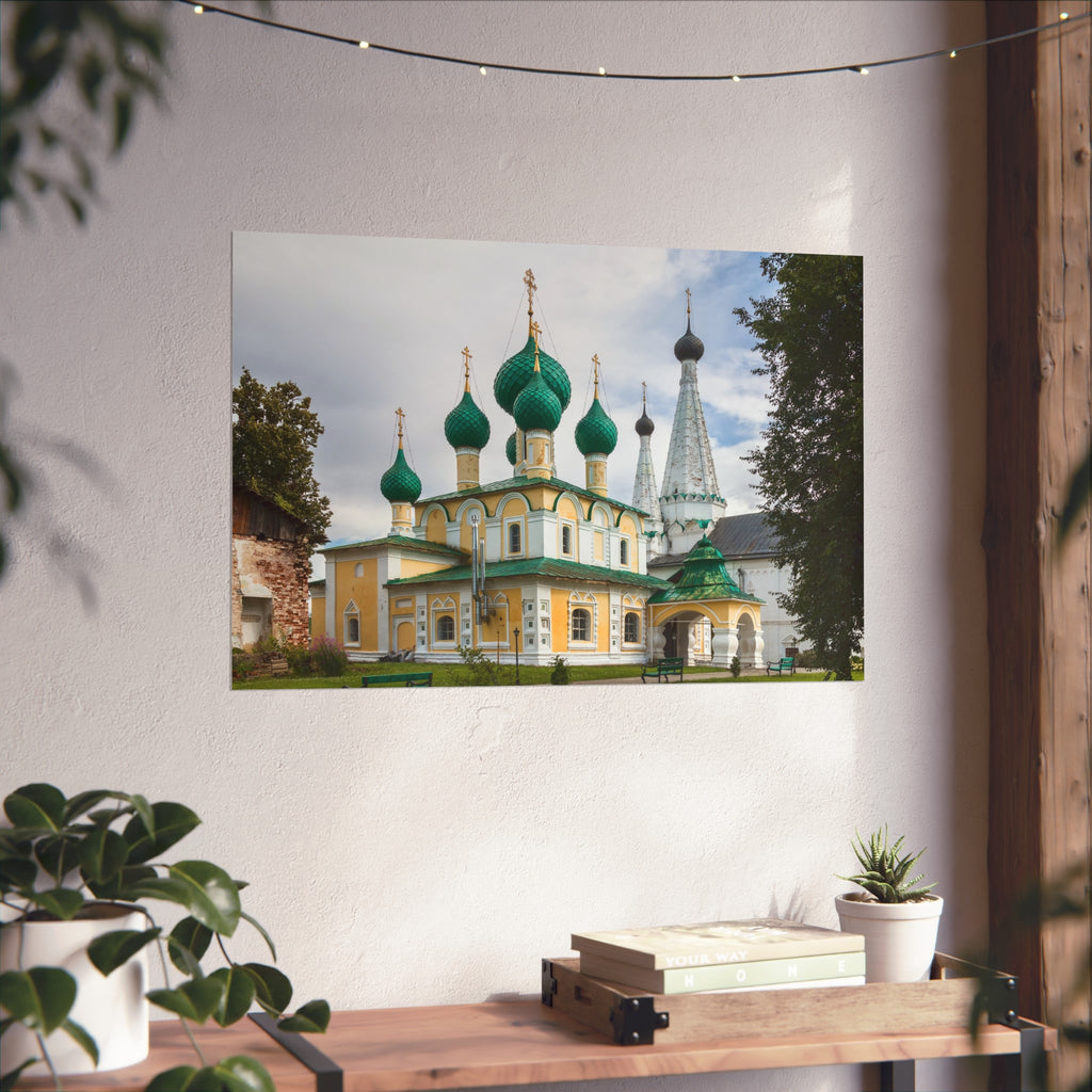 Church of the Beheading of Saint John the Baptist Alekseyevsky Monastery Uglich 2023-07-22 7459 | Fine Art Poster