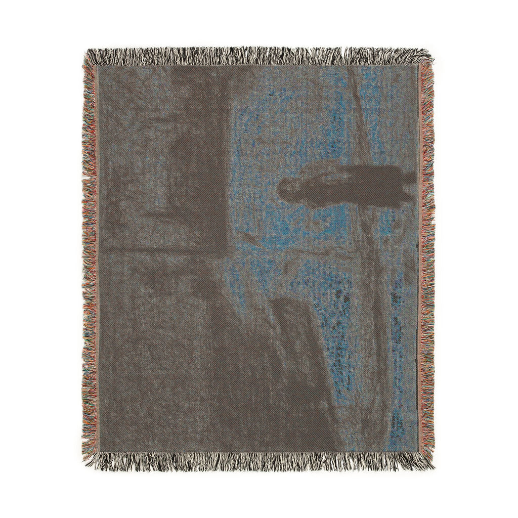 Georges Seurat - The Zone (Outside the City Walls) | Woven Tapestry Blanket