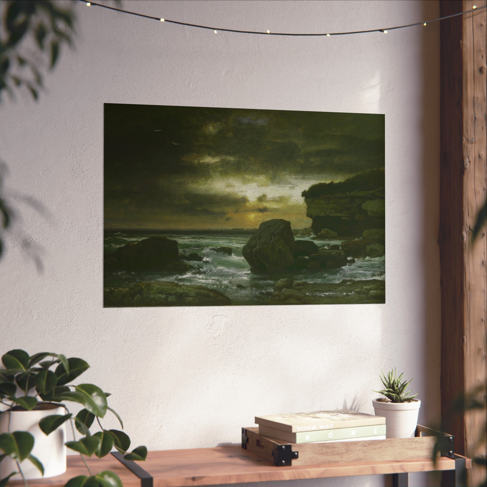 George Inness - A Marine | Fine Art Poster