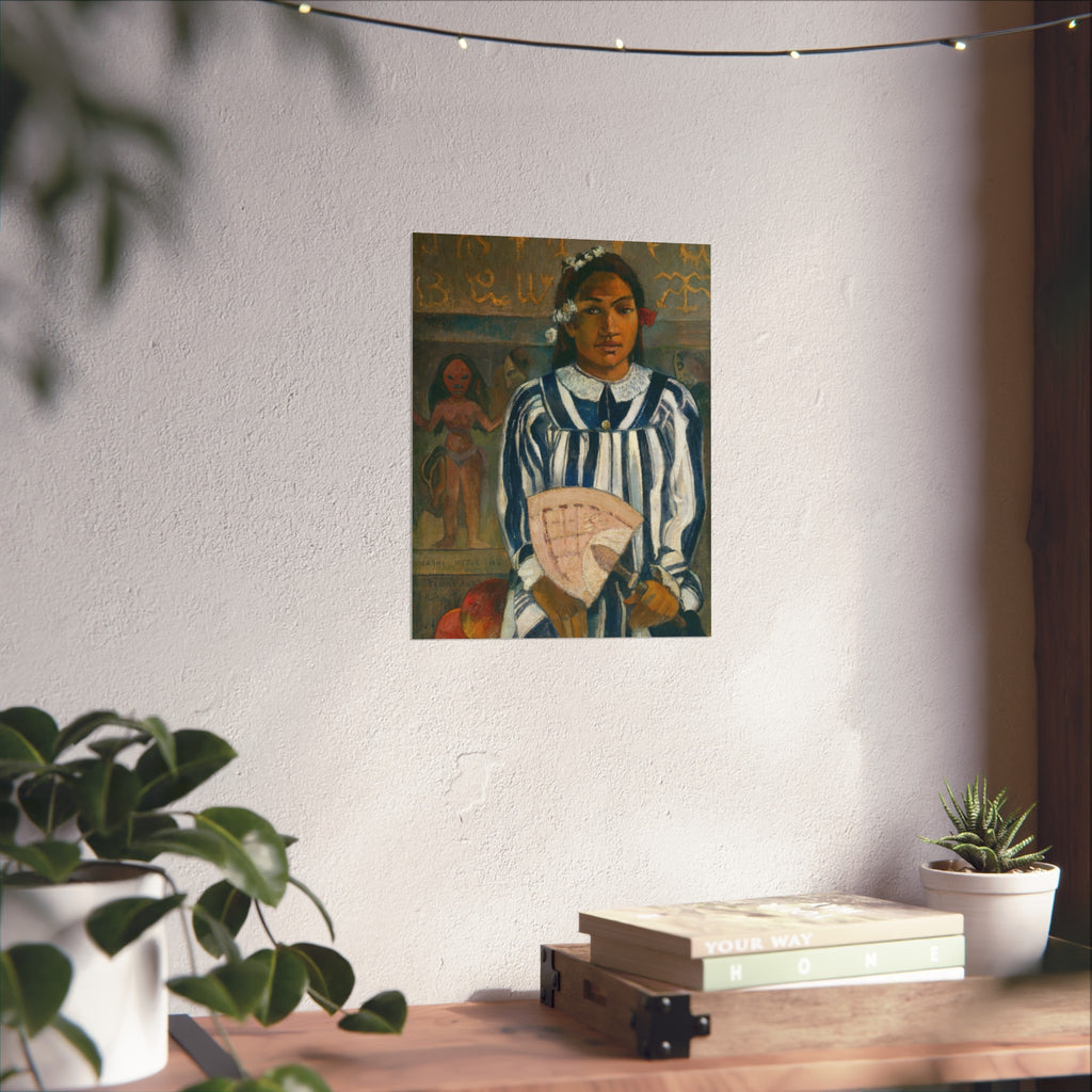 Paul Gauguin - The Ancestors of Tehamana | Fine Art Poster