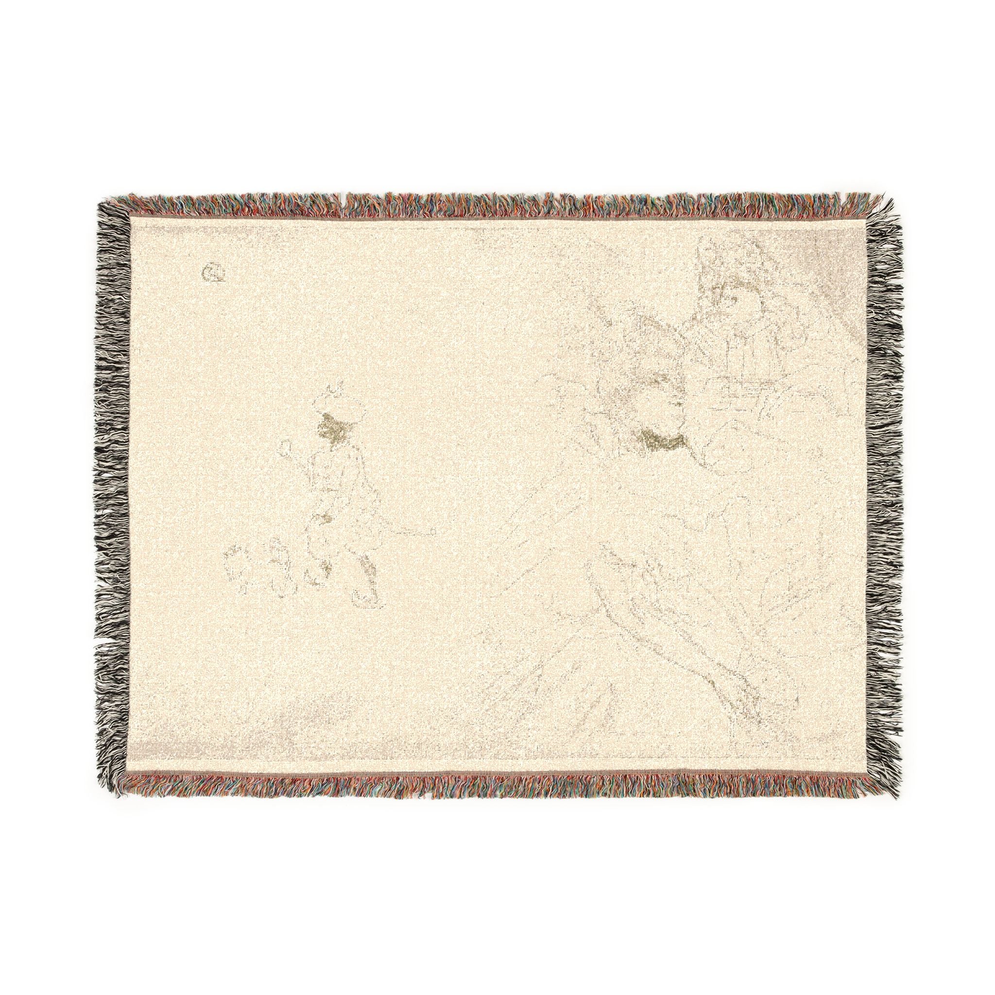 Henri de Toulouse-Lautrec - Cover for L'exemple de Ninon de Lenclos amoureuse | Woven Tapestry Blanket