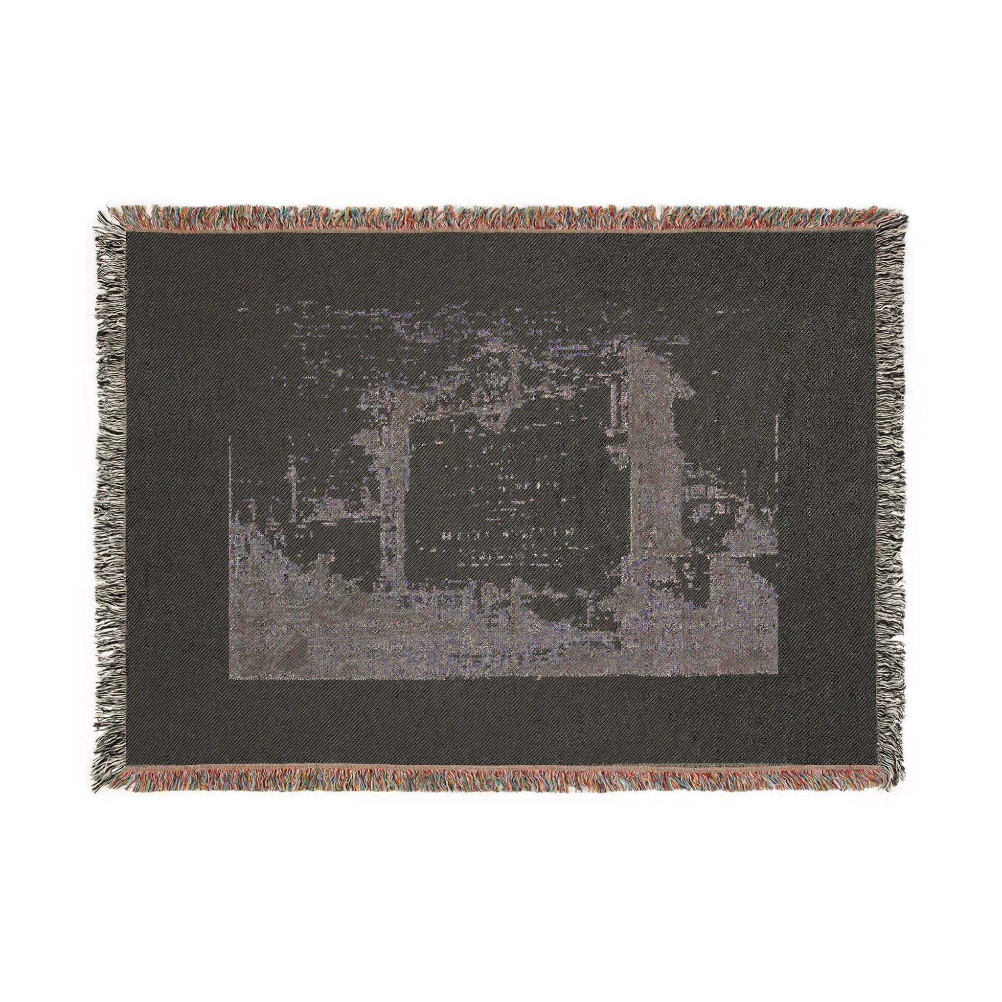 Canaletto - Title Page, from Vedute | Woven Tapestry Blanket