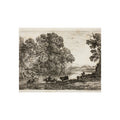 Claude Lorrain - The Cowherd | Fine Art Poster