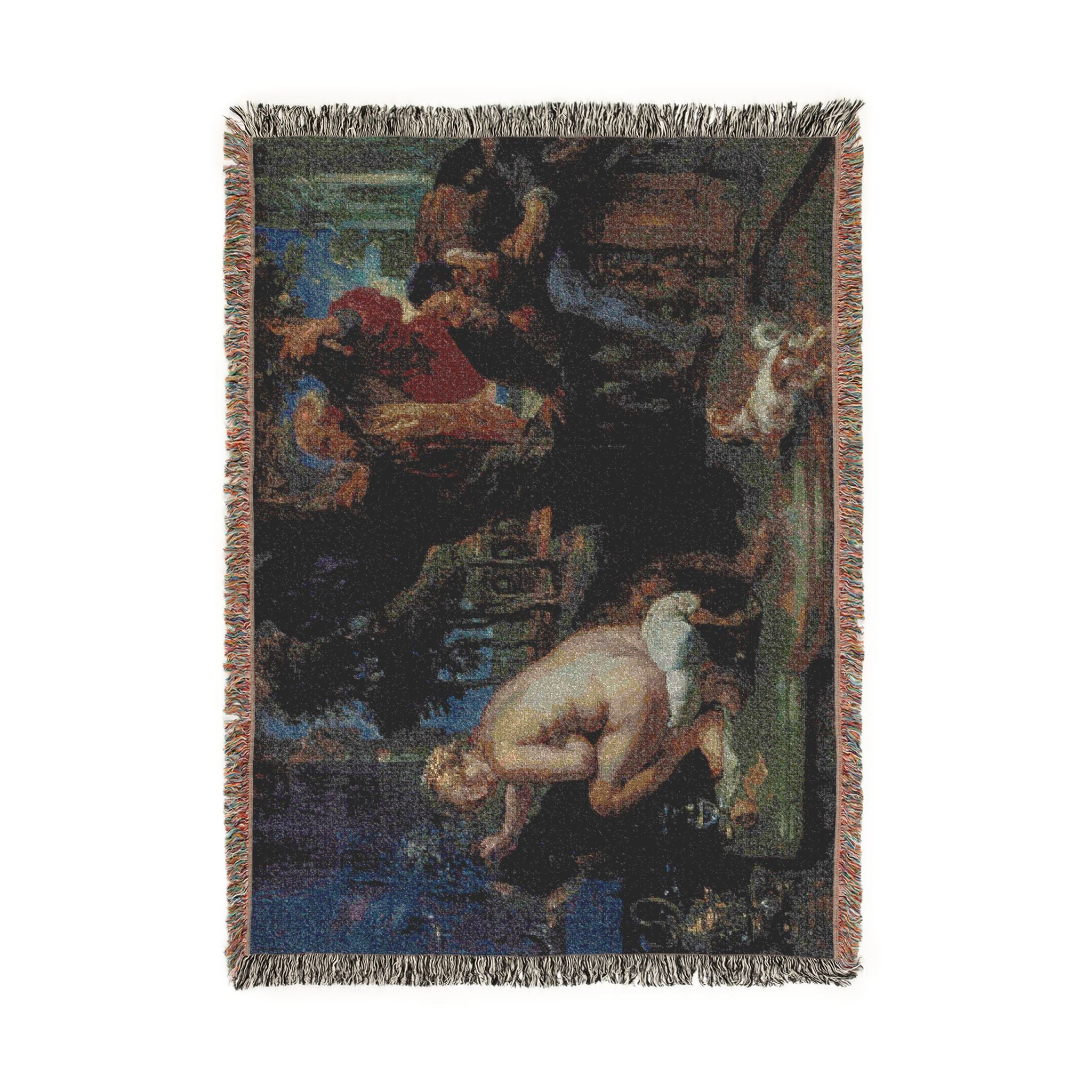 Susanna and the Elders - Peter Paul Rubens | Woven Tapestry Blanket