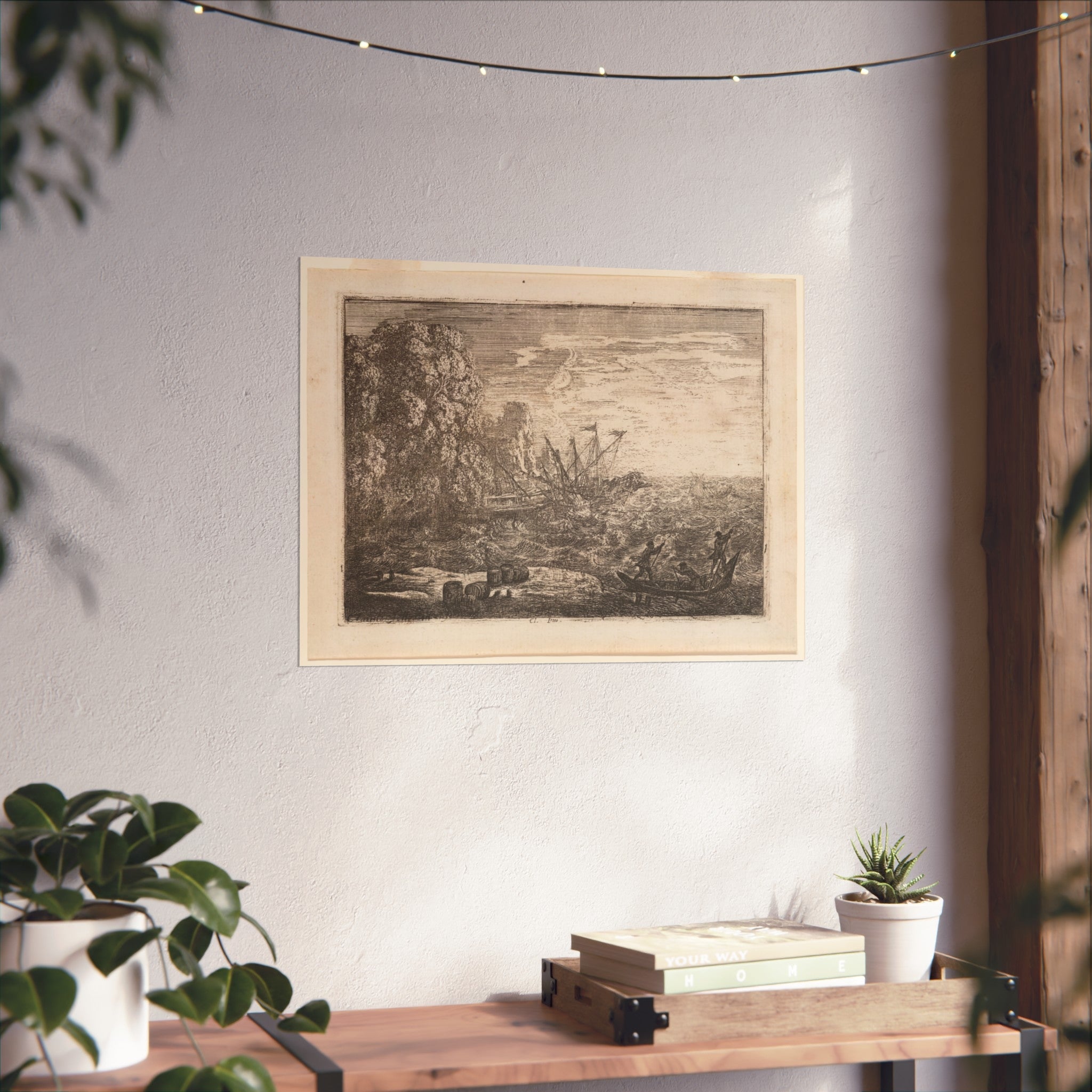 Claude Lorrain - The Tempest | Fine Art Poster