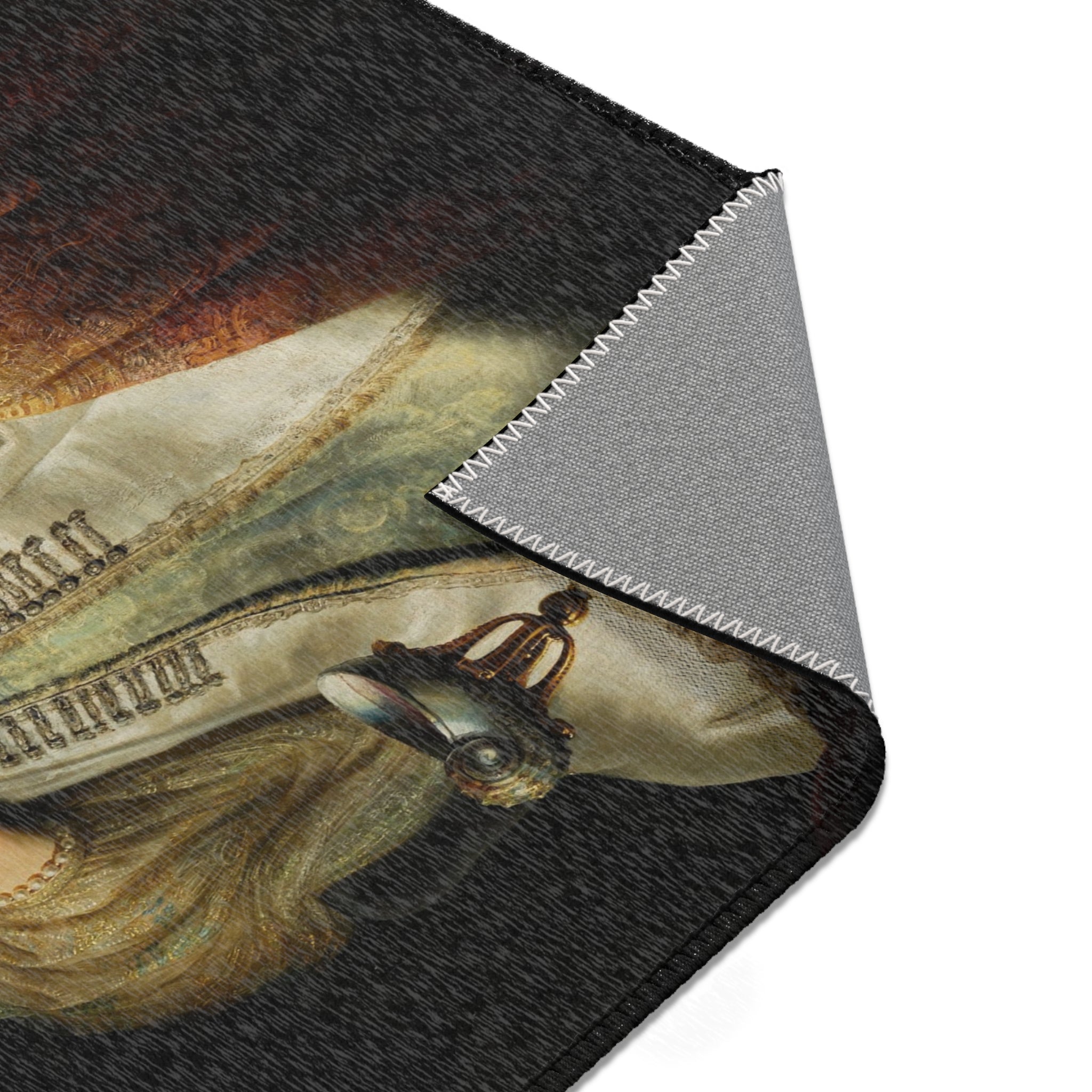 Judith at the Banquet of Holofernes (previously known as Artemisia), by Rembrandt, from Prado in Google Earth | Area Rug