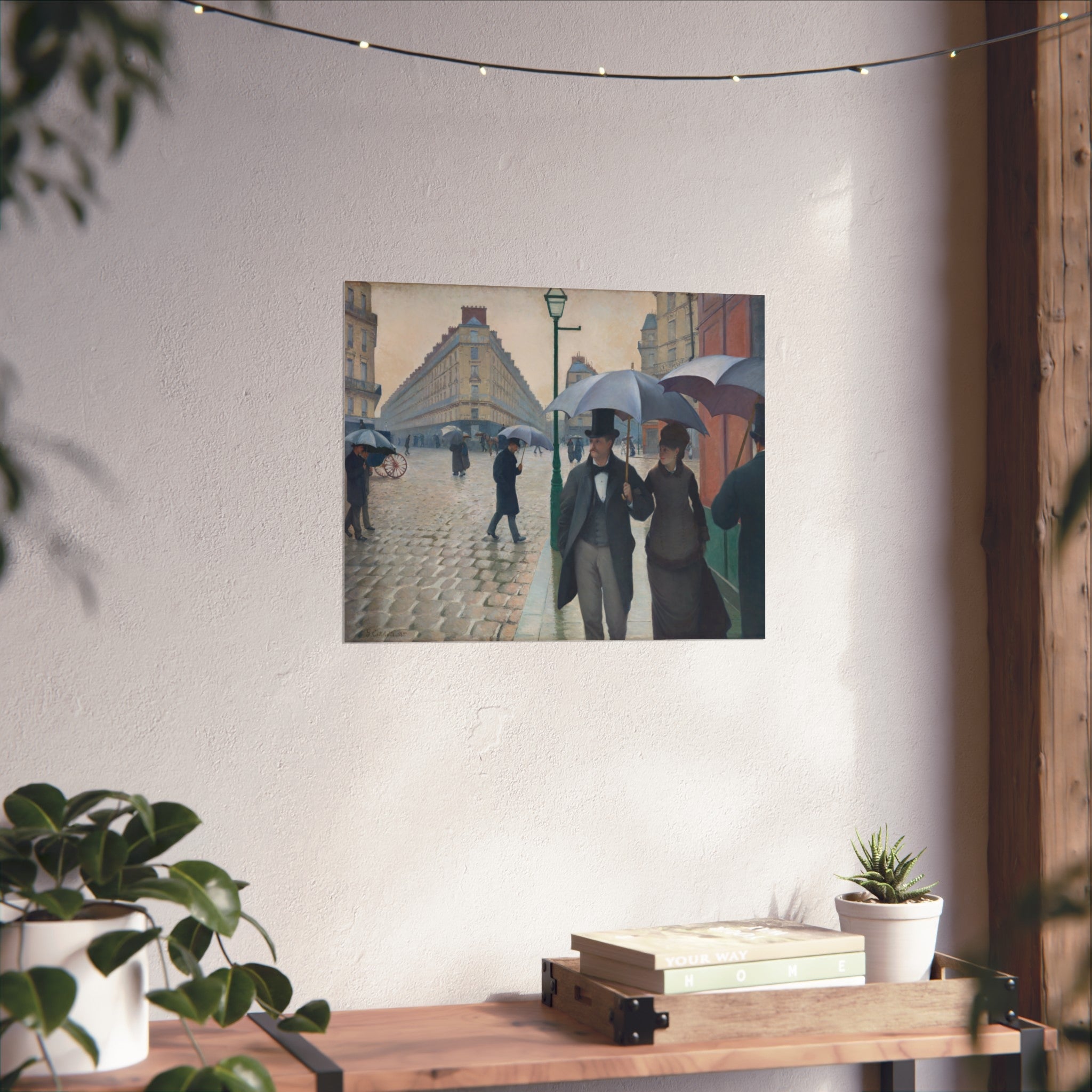 Gustave Caillebotte - Paris Street; Rainy Day | Fine Art Poster