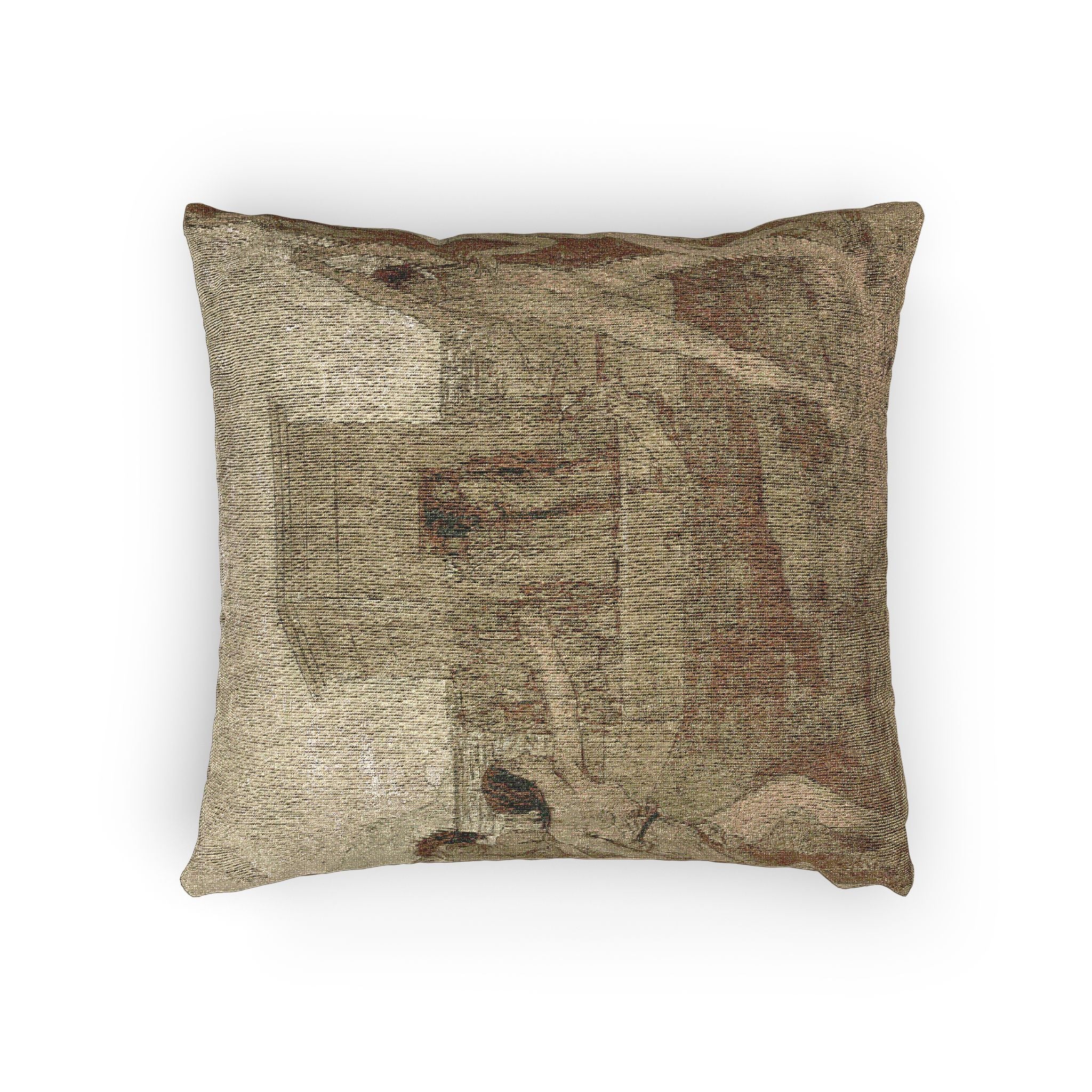 Hilaire Germain Edgar Degas - Young Spartan Girls Challenging Boys | Woven Pillow