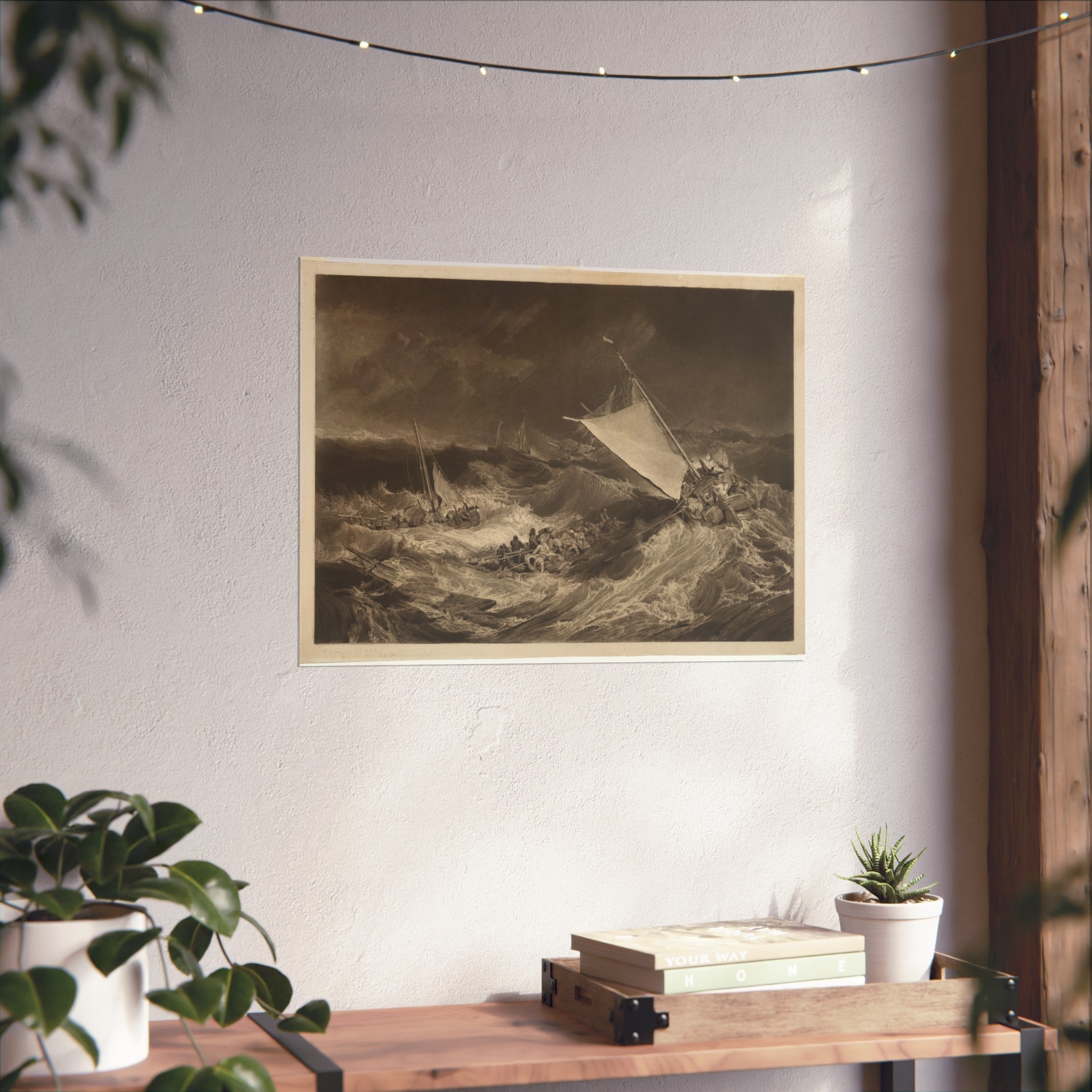 Charles Turner - A Shipwreck | Fine Art Poster