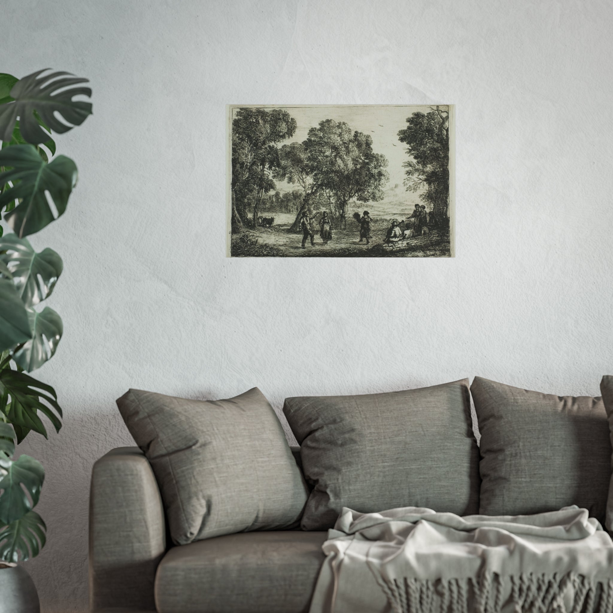 Claude Lorrain - The Country Dance | Fine Art Poster