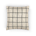 Inkwell Windowpane Woven Pillow