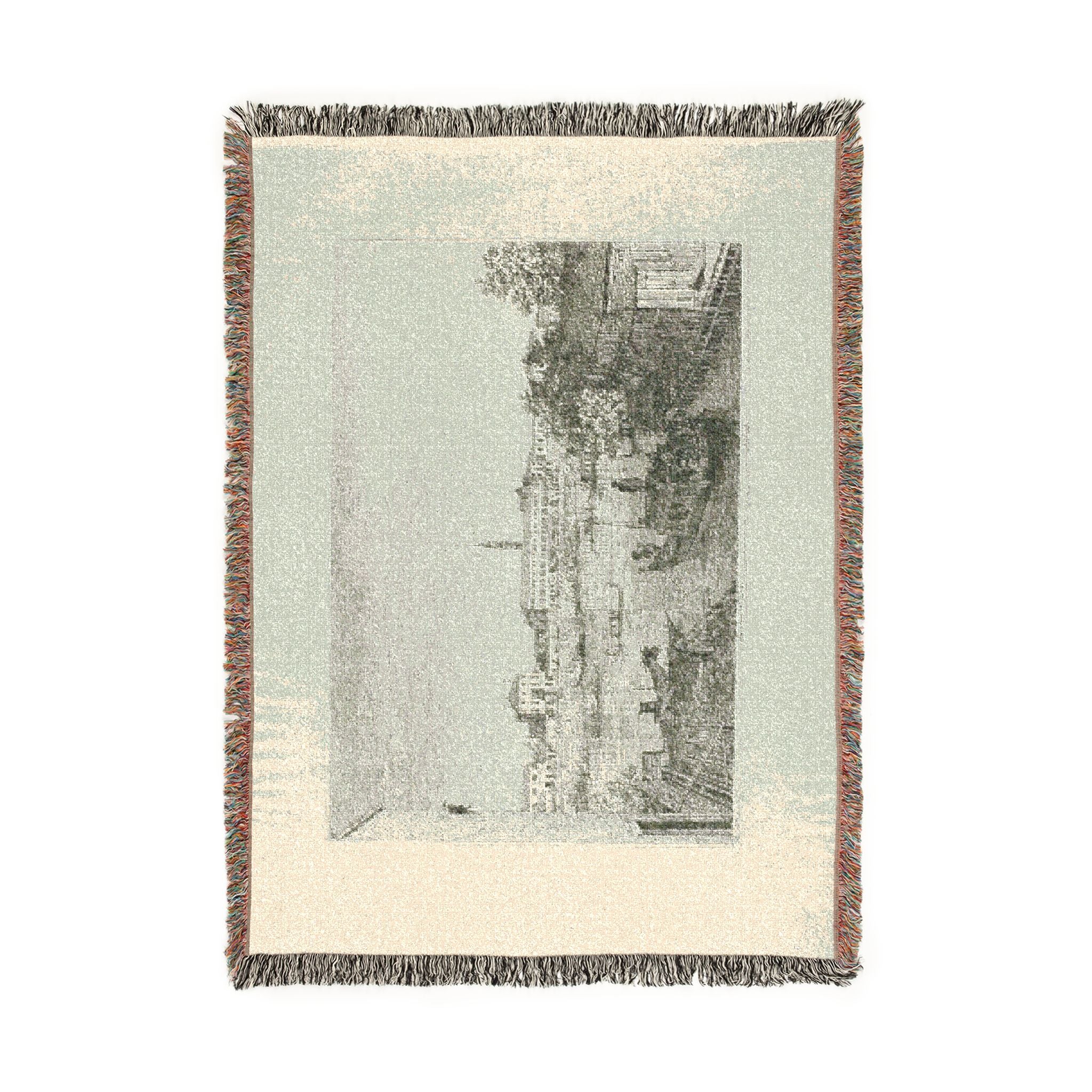 Canaletto - Ale Porto del Dolo | Woven Tapestry Blanket