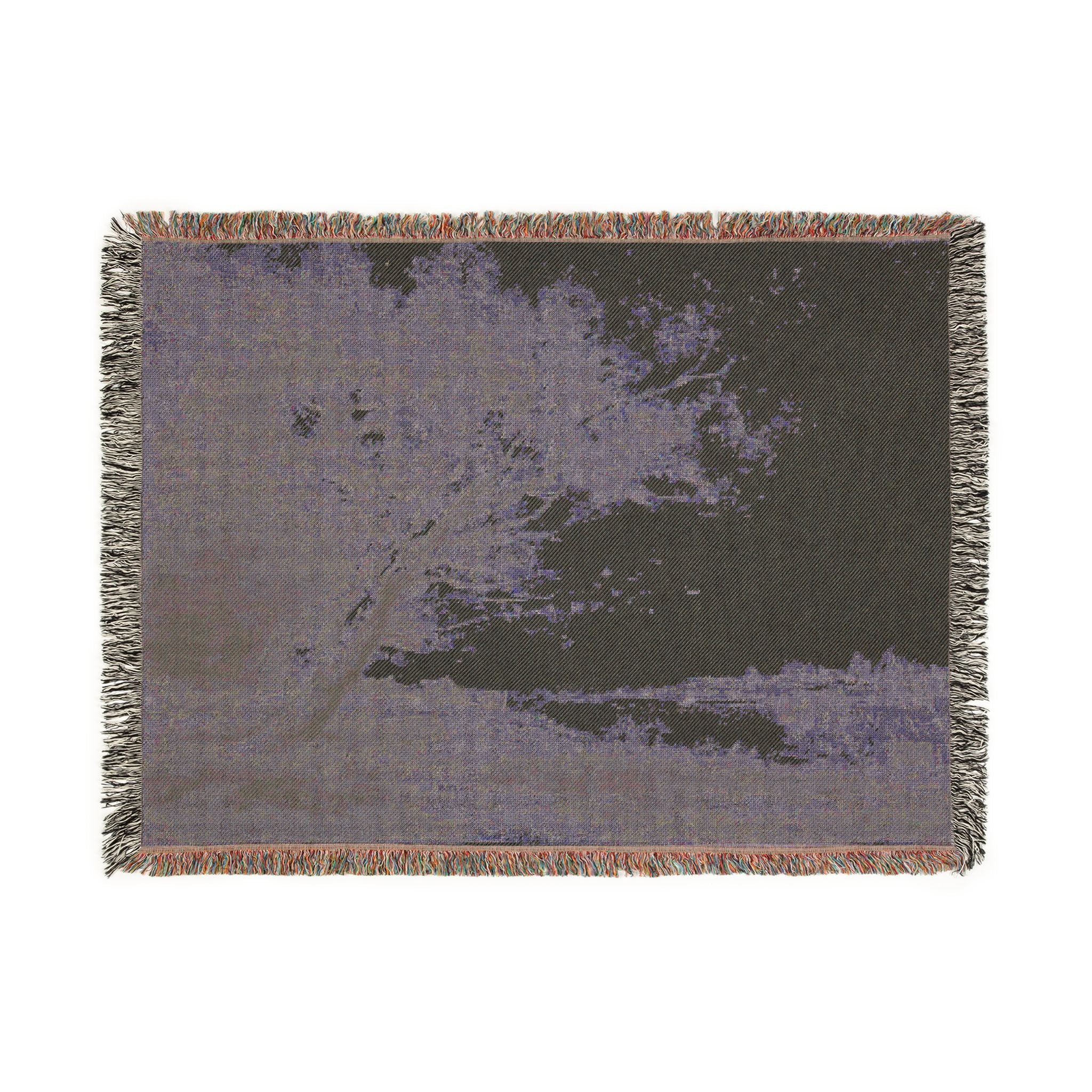 Jean Baptiste Camille Corot - Bent Tree by the Water | Woven Tapestry Blanket