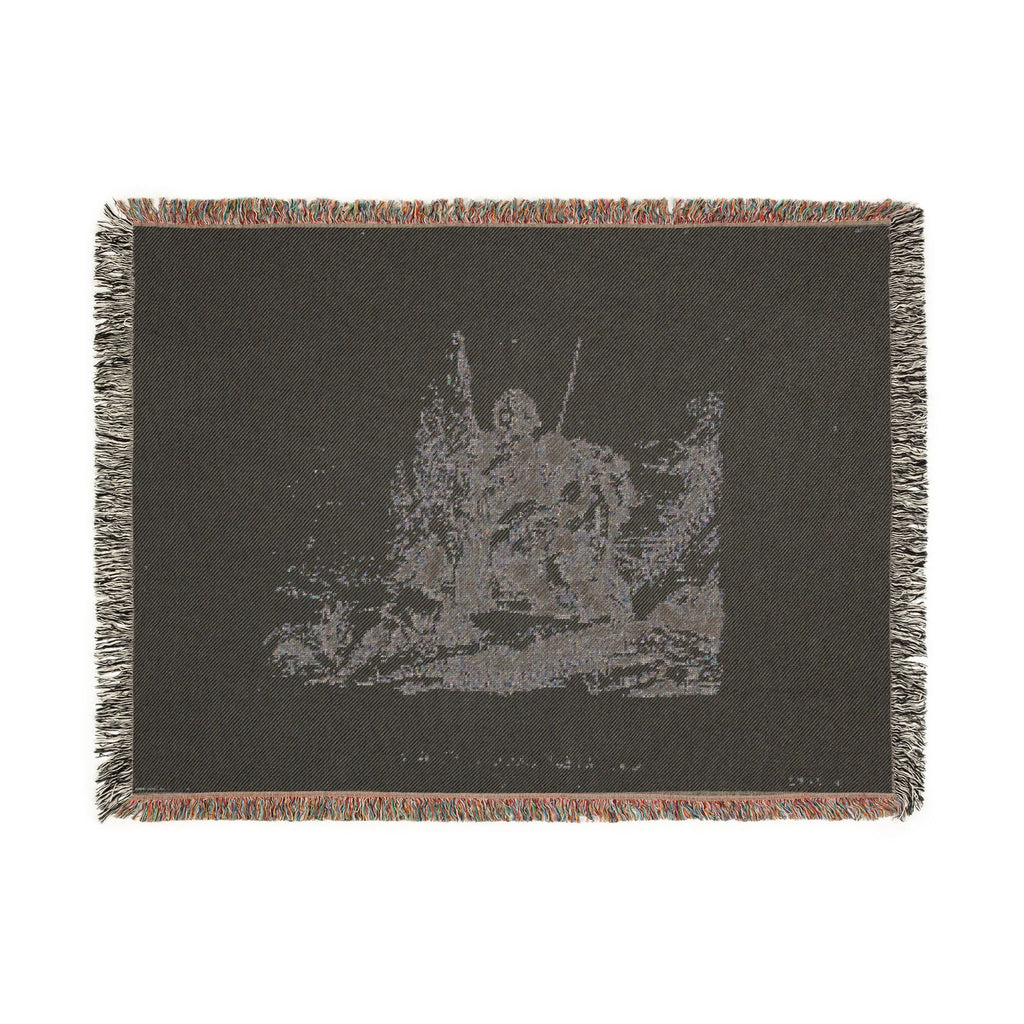 Giovanni Battista Tiepolo - Three Soldiers and a Boy, from Capricci | Woven Tapestry Blanket