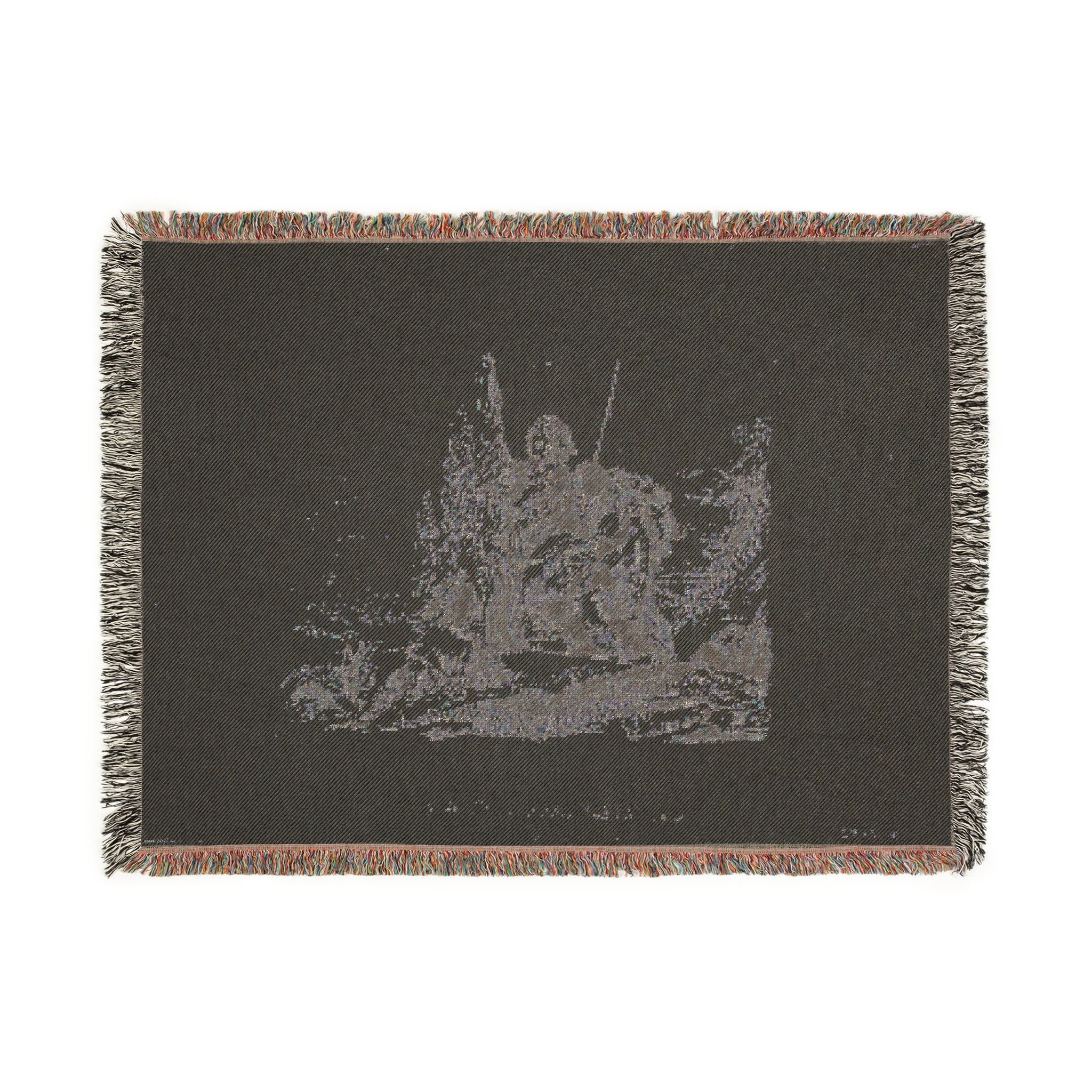 Giovanni Battista Tiepolo - Three Soldiers and a Boy, from Capricci | Woven Tapestry Blanket