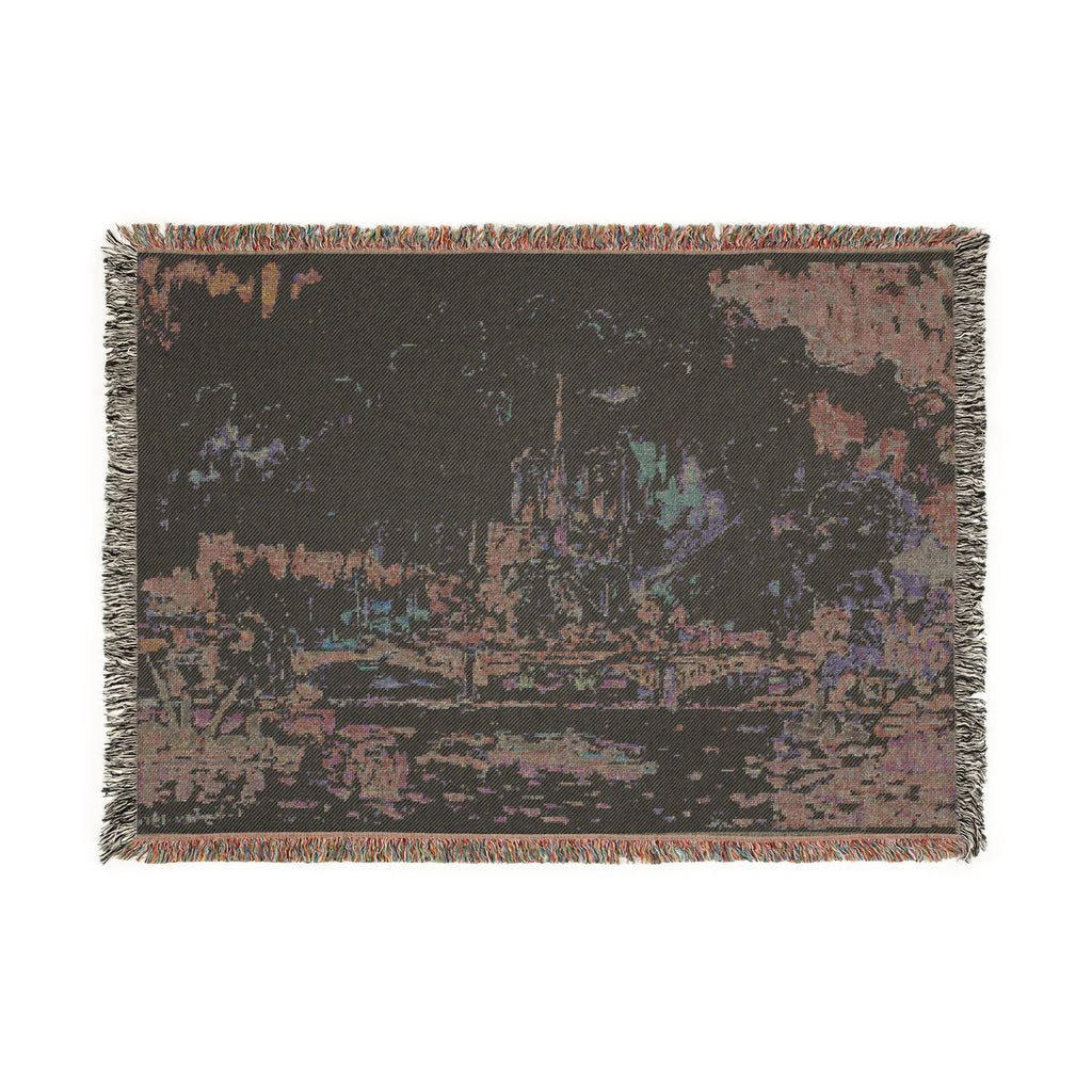Paul Signac - Notre Dame | Woven Tapestry Blanket
