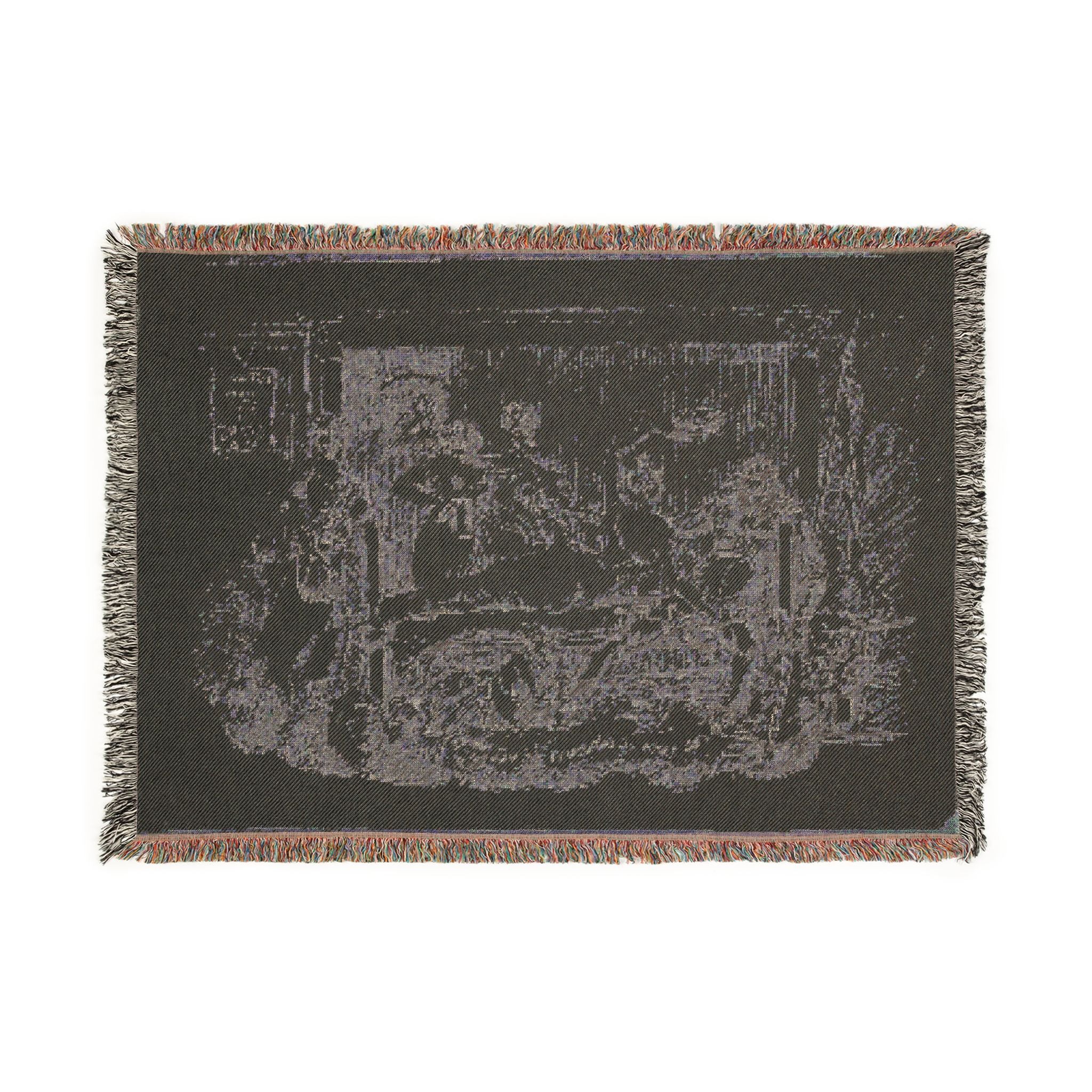 Jacques Louis David - Loveless Disarming Himself | Woven Tapestry Blanket