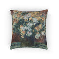 Pierre-Auguste Renoir - Chrysanthemums | Woven Pillow