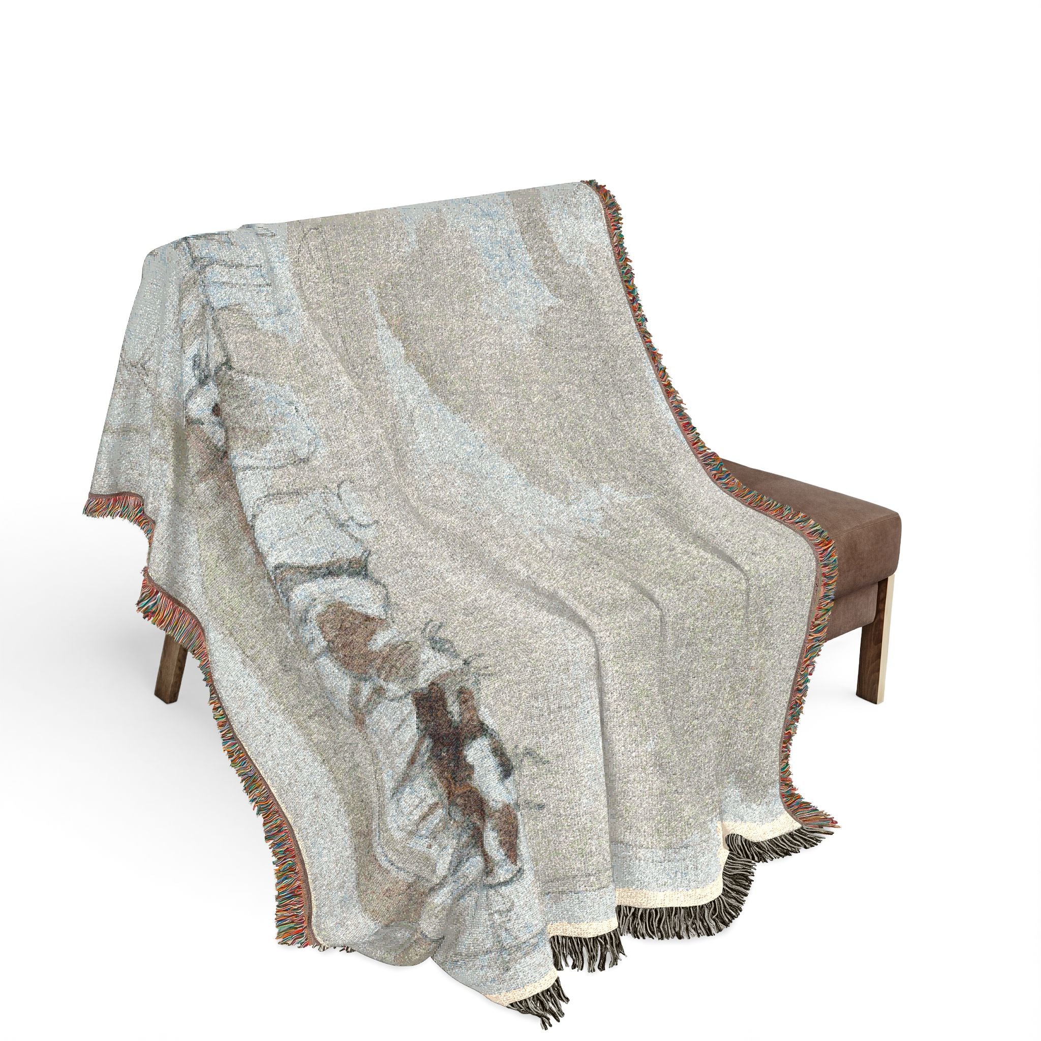 Aelbert Cuyp - Cattle in Water | Woven Tapestry Blanket