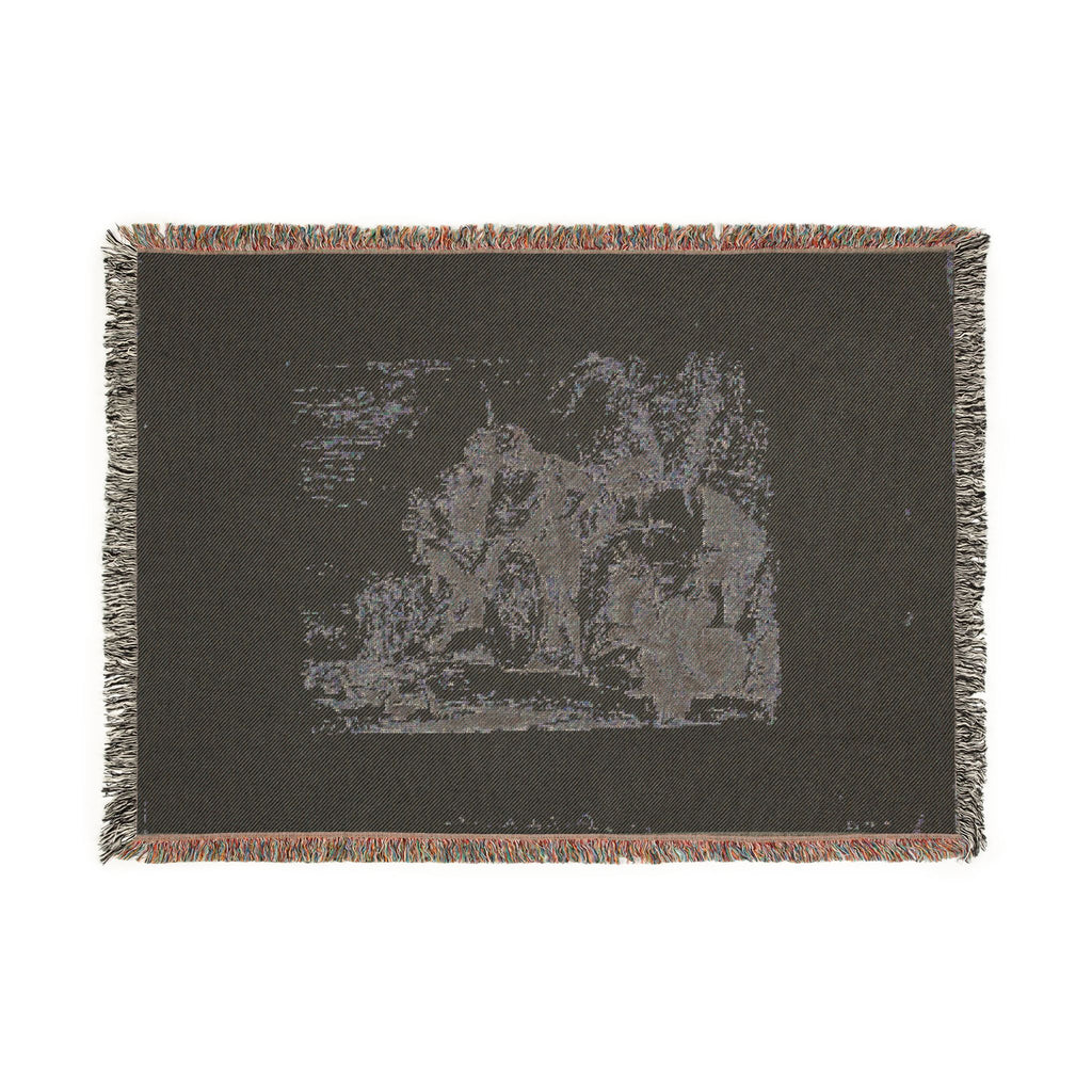 Giovanni Battista Tiepolo - The Astrologer and the Young Soldier, from Capricci | Woven Tapestry Blanket
