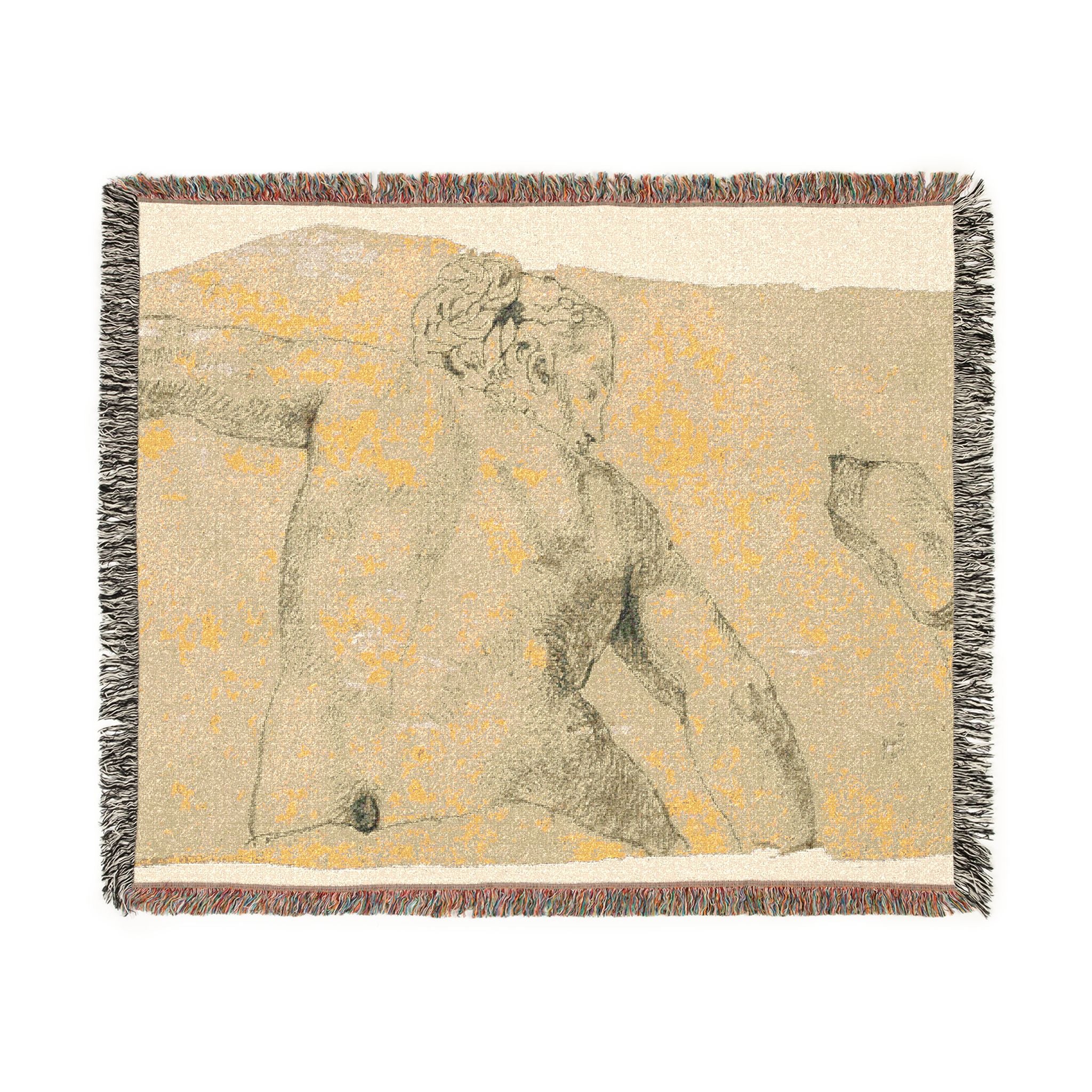 Eugène Delacroix - Allegory of Love Infidelity | Woven Tapestry Blanket