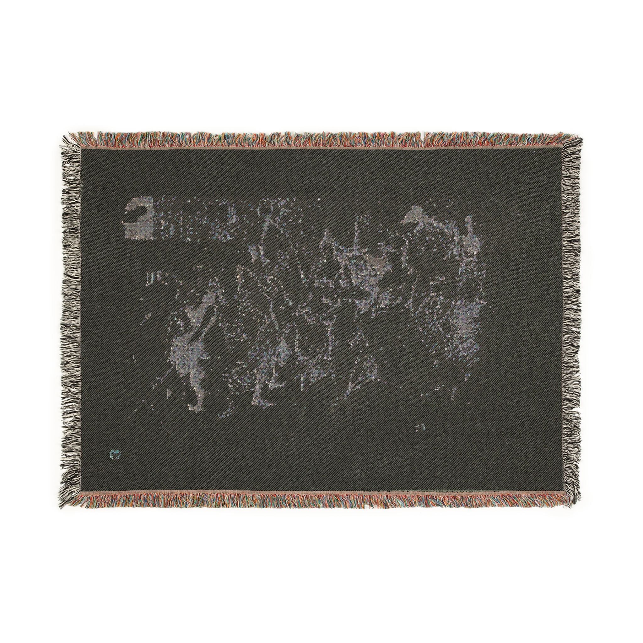 Henri de Toulouse-Lautrec - A Gala Evening at the Moulin Rouge | Woven Tapestry Blanket