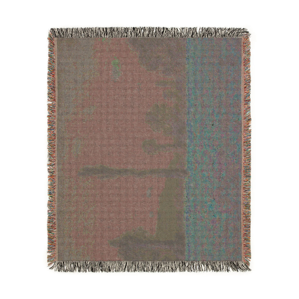 Claude Monet - Poppy Field (Giverny) | Woven Tapestry Blanket