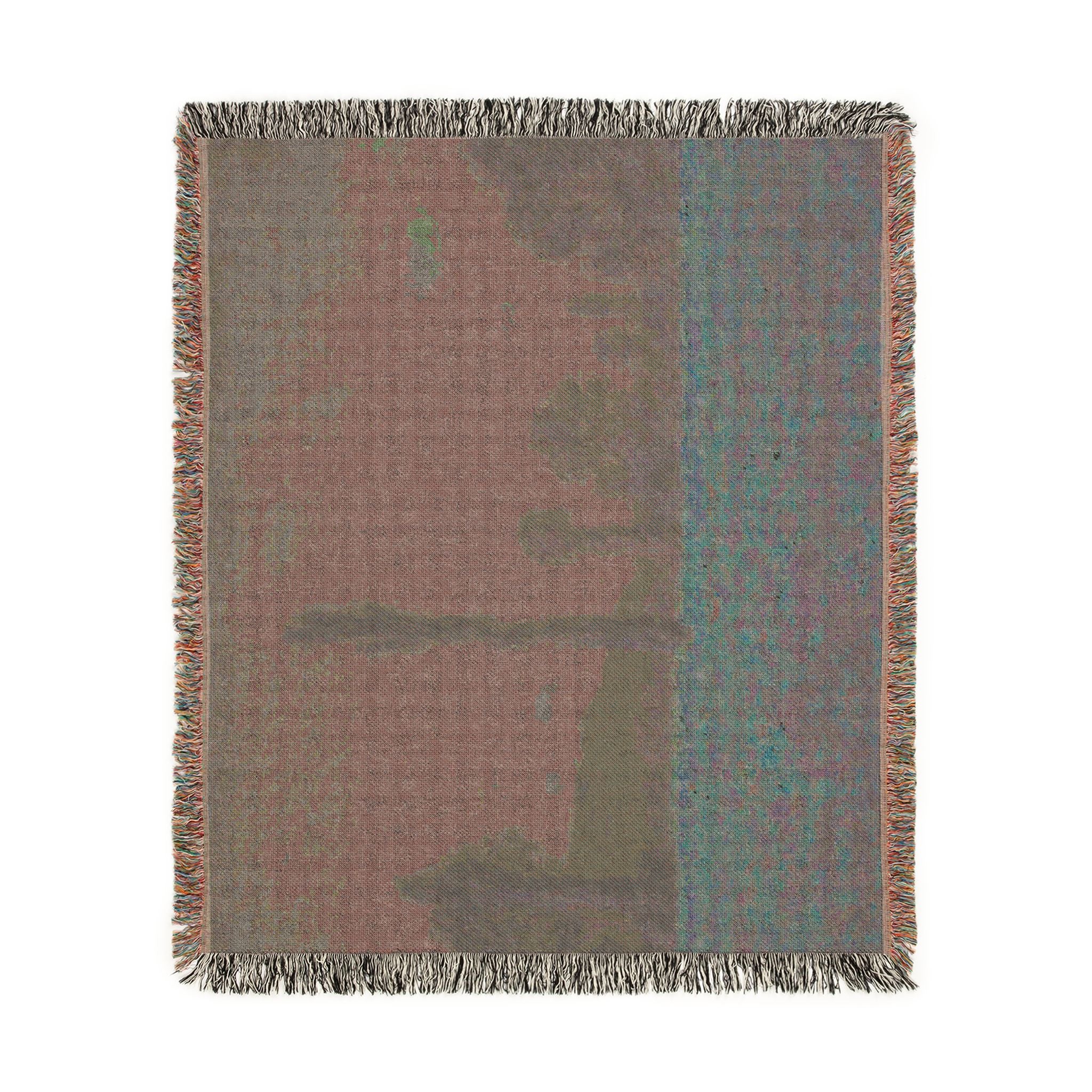 Claude Monet - Poppy Field (Giverny) | Woven Tapestry Blanket