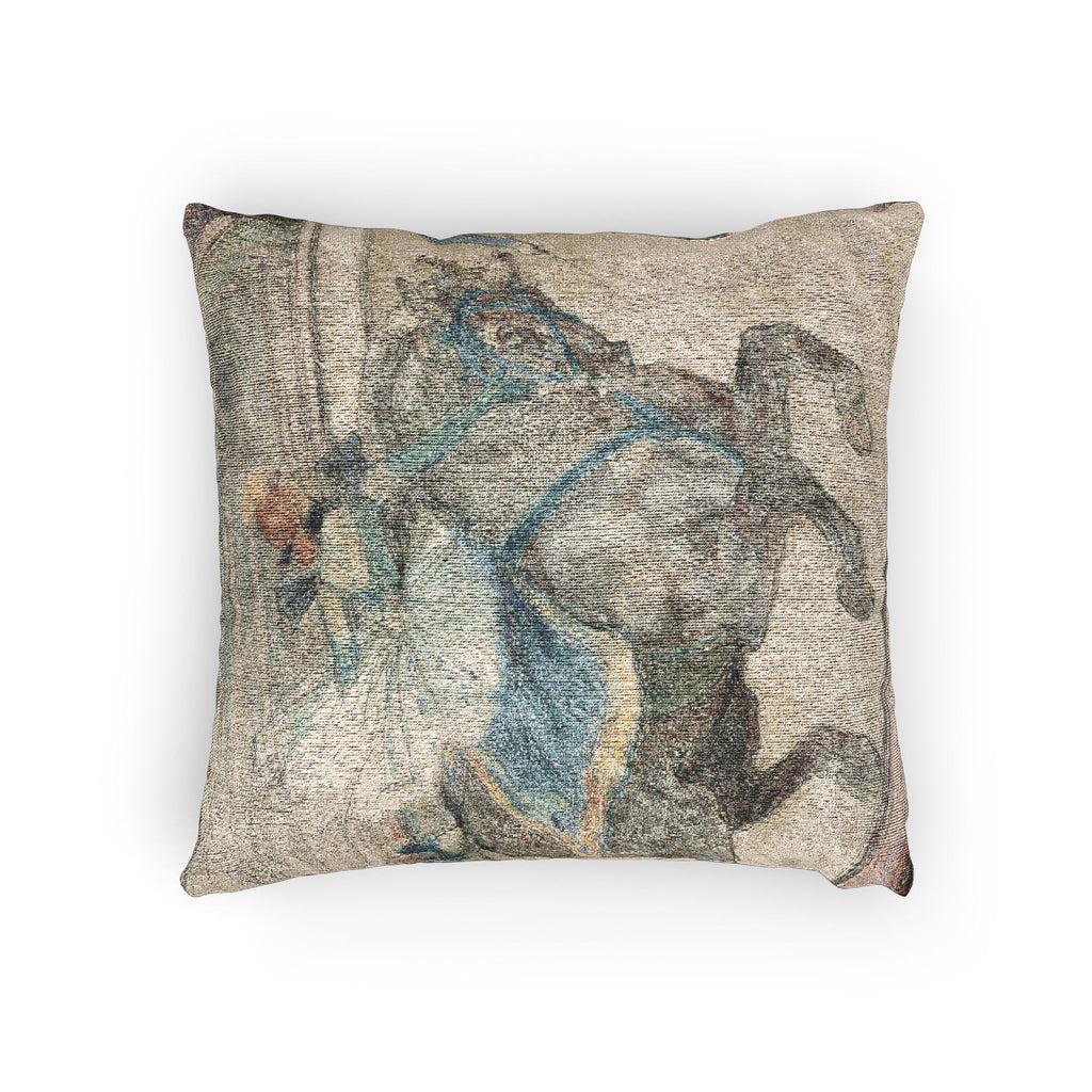 Henri de Toulouse-Lautrec - At the Circus Work in the Ring | Woven Pillow