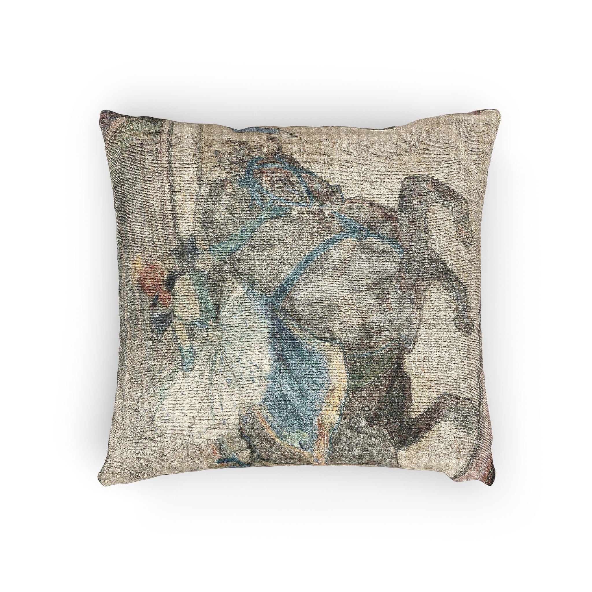 Henri de Toulouse-Lautrec - At the Circus Work in the Ring | Woven Pillow