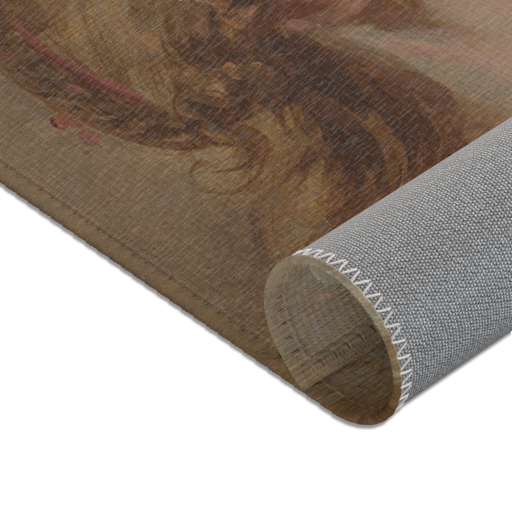 Anthony van Dyck - Head of a Girl | Area Rug
