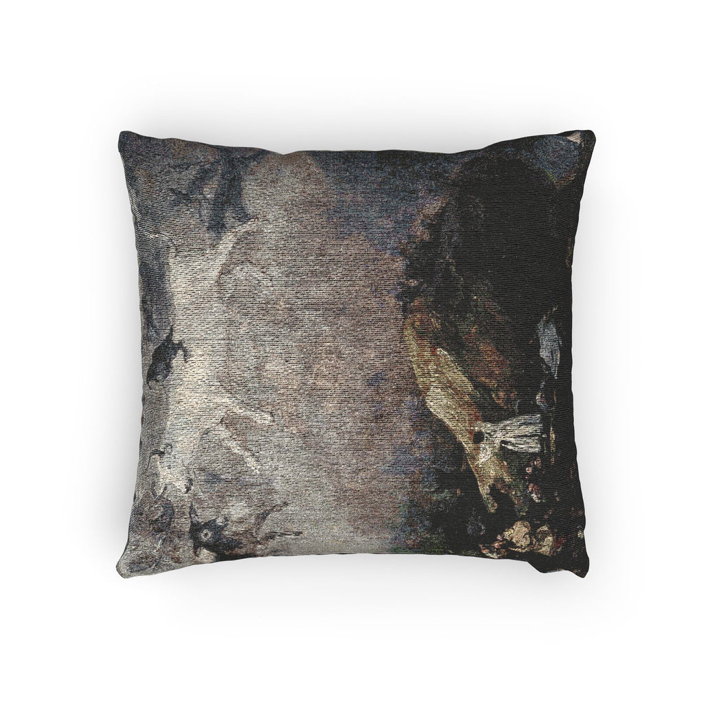 (Agen) Caprice - Francisco de Goya 1818-1819 - Musée des Beaux-Arts d'Agen | Woven Pillow