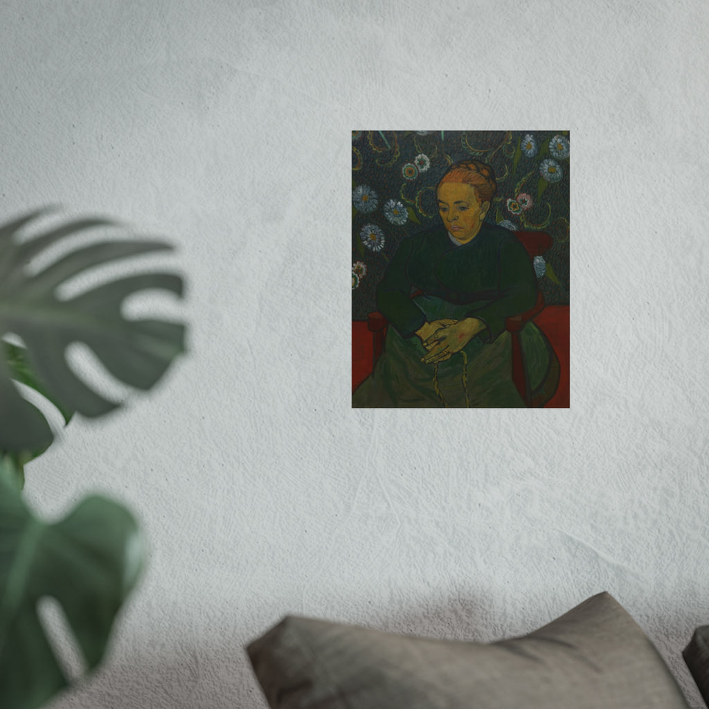 Vincent van Gogh - La Berceuse (Madame Roulin) | Fine Art Poster