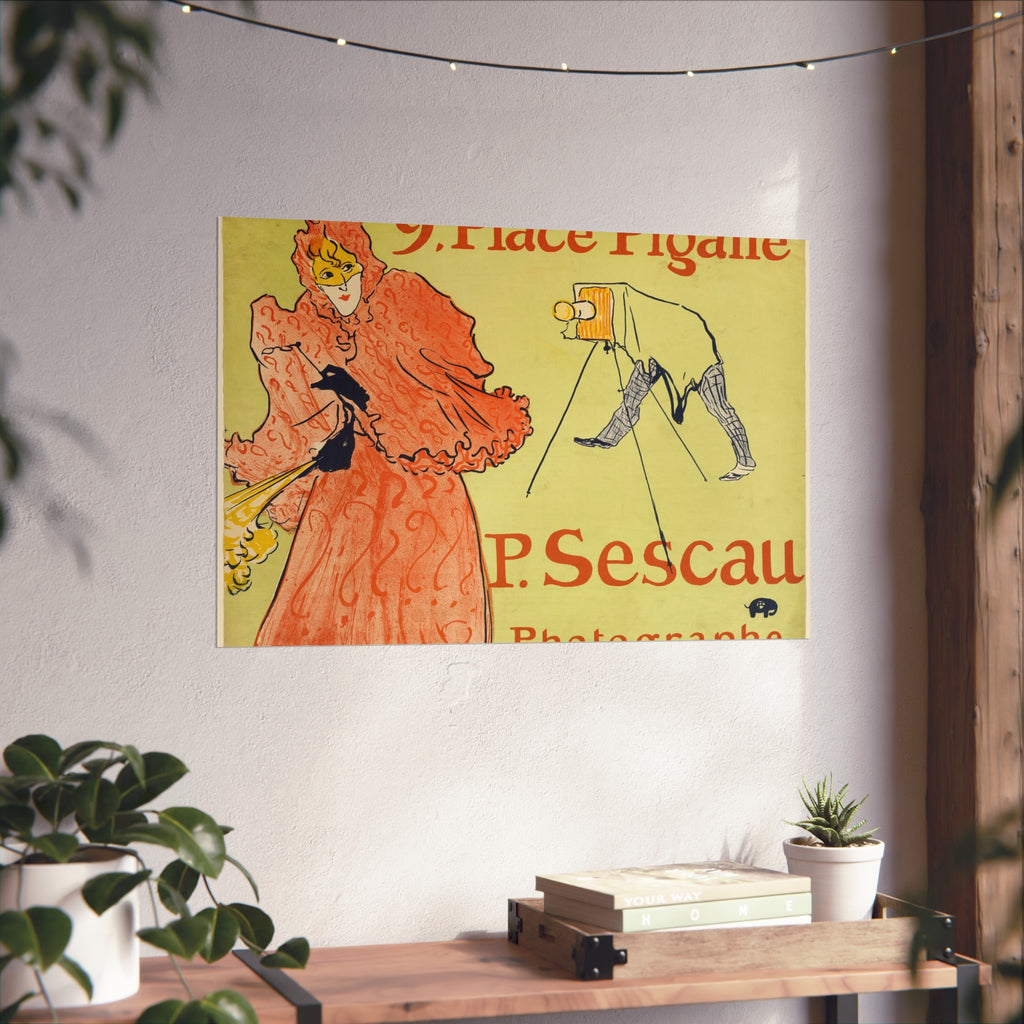 Henri de Toulouse-Lautrec - The Photographer Sescau | Fine Art Poster