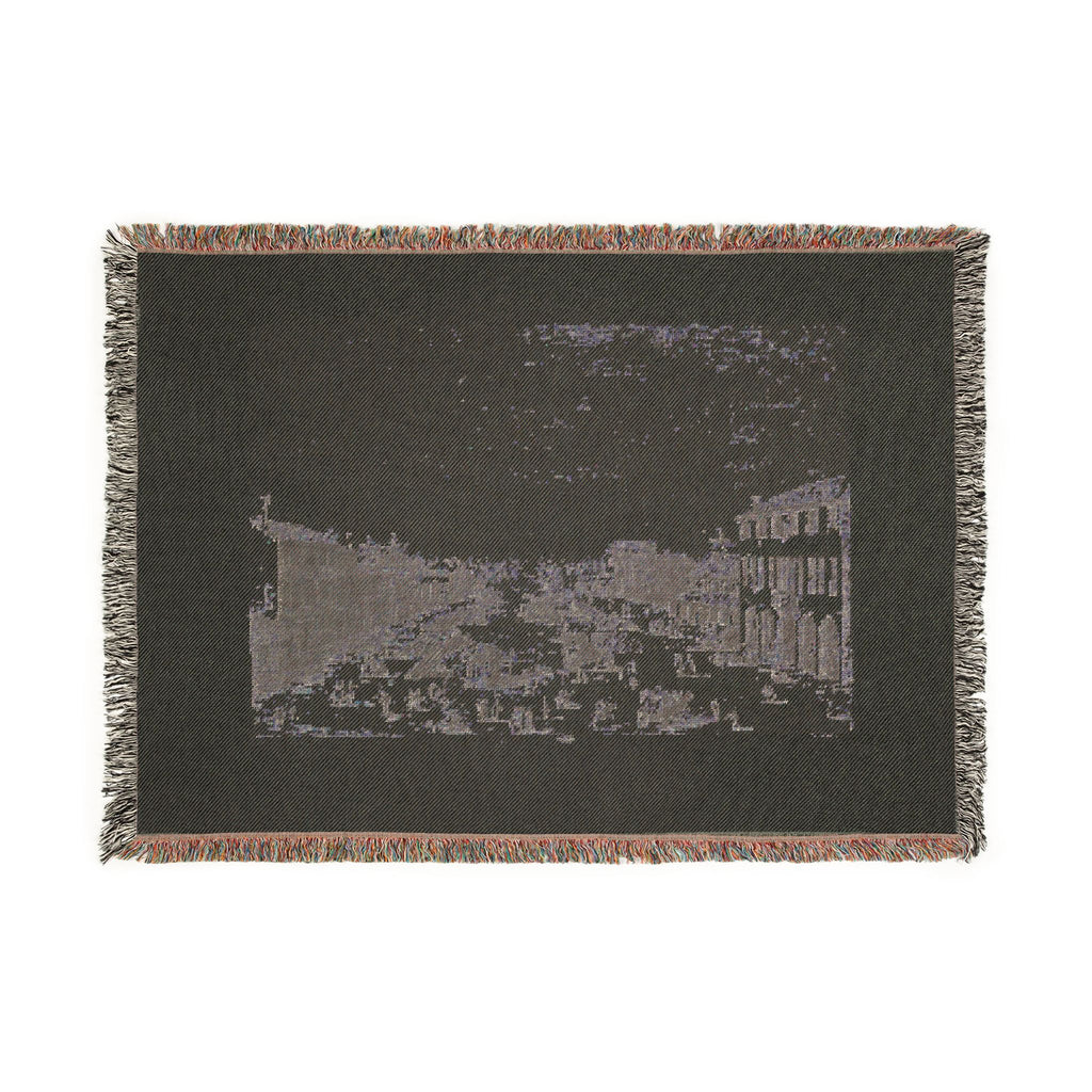 Canaletto - Mestre, from Vedute | Woven Tapestry Blanket