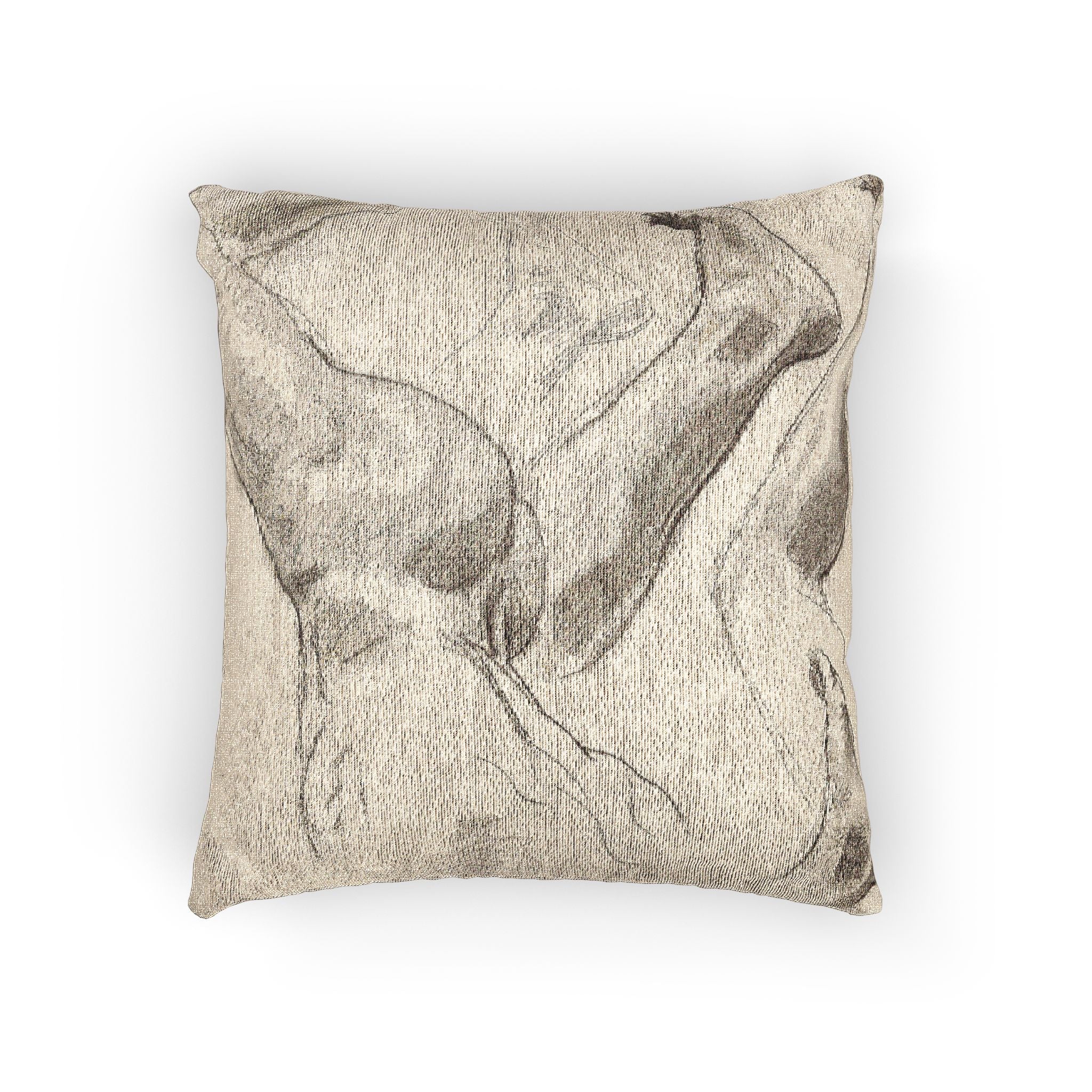 John Singer Sargent - Sketches of Legs and Feet | Woven Pillow