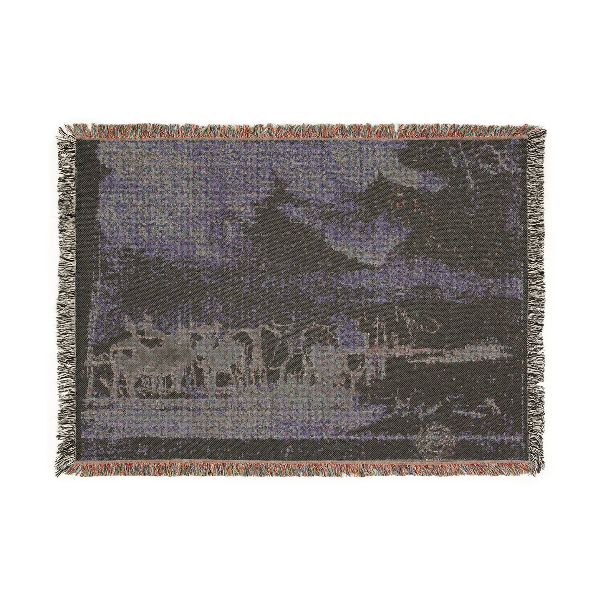 Aelbert Cuyp - Cattle in Water | Woven Tapestry Blanket