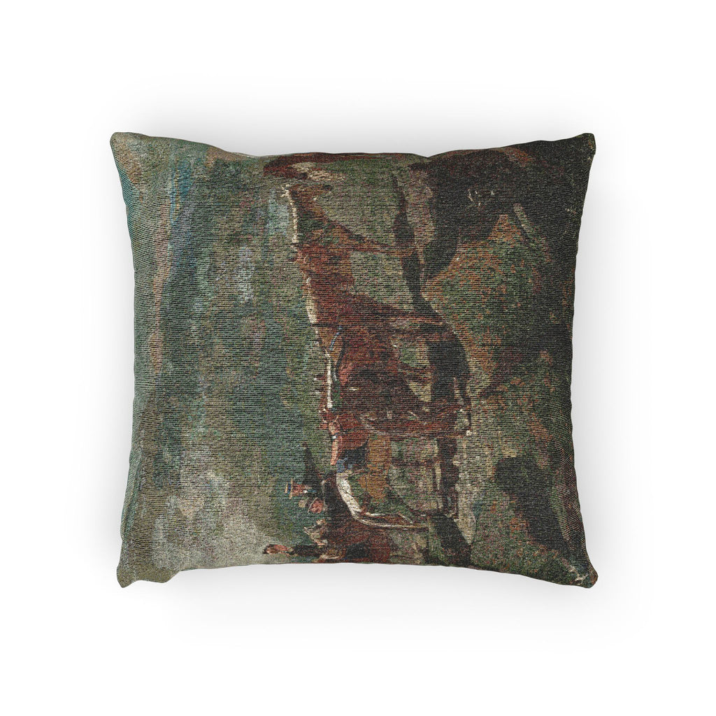 Winslow Homer - Mount Washington | Woven Pillow