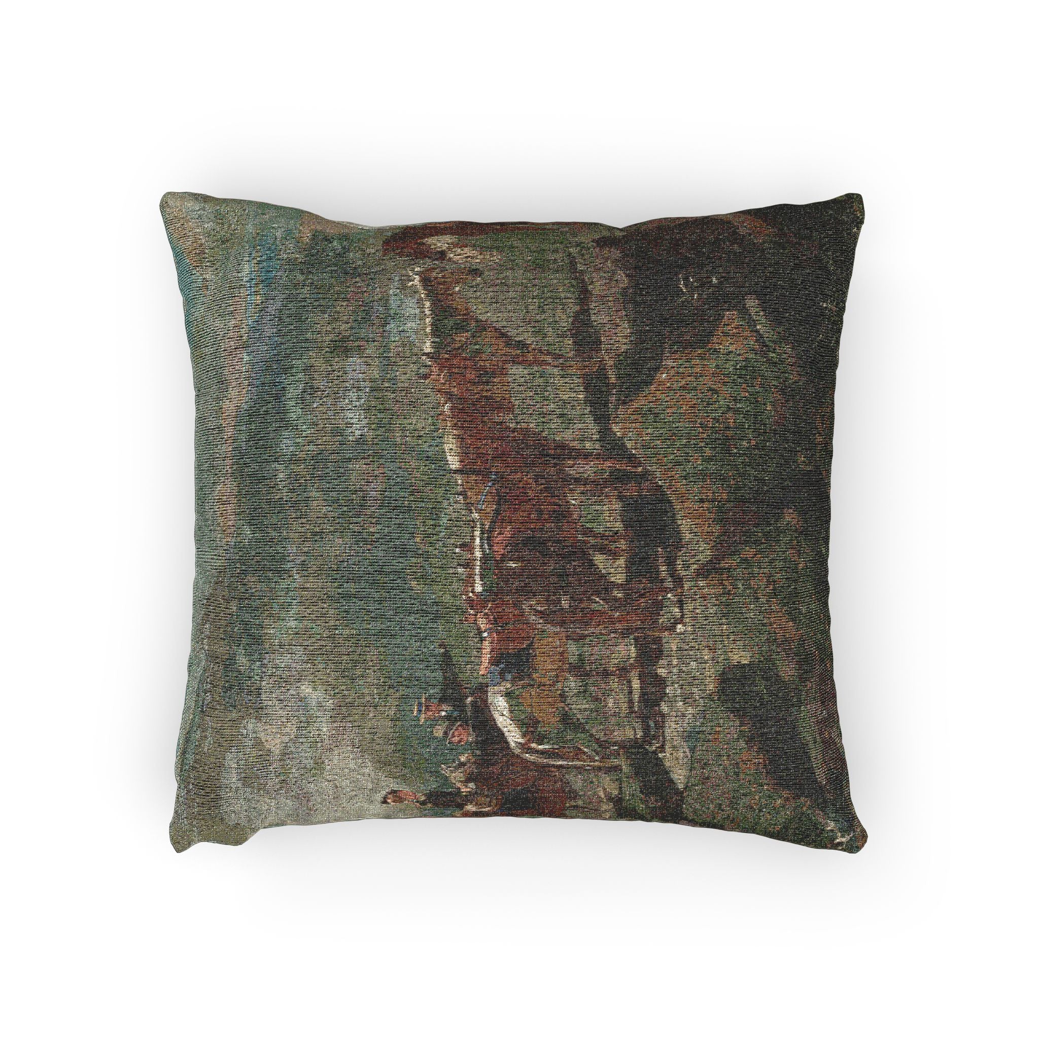 Winslow Homer - Mount Washington | Woven Pillow