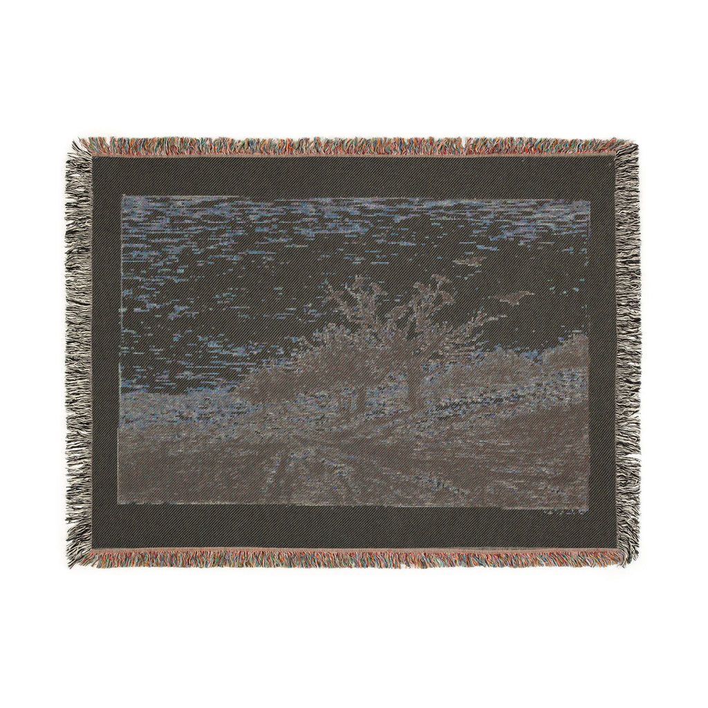Charles François Daubigny - Crows in a Tree | Woven Tapestry Blanket