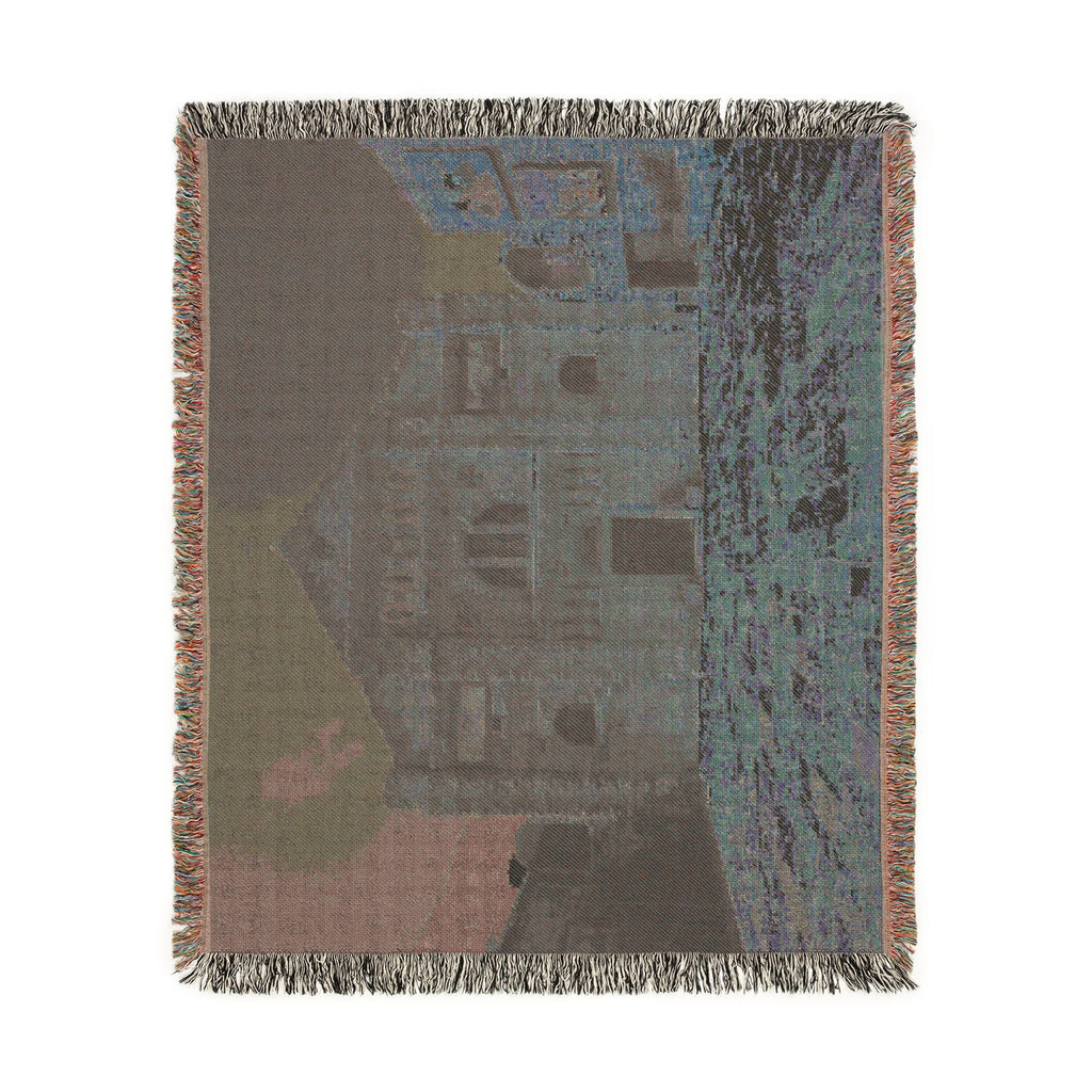 Shrine of the Beheading of Saint John the Baptist, Madaba, Jordan (دير اللاتين مادبا) | Woven Tapestry Blanket