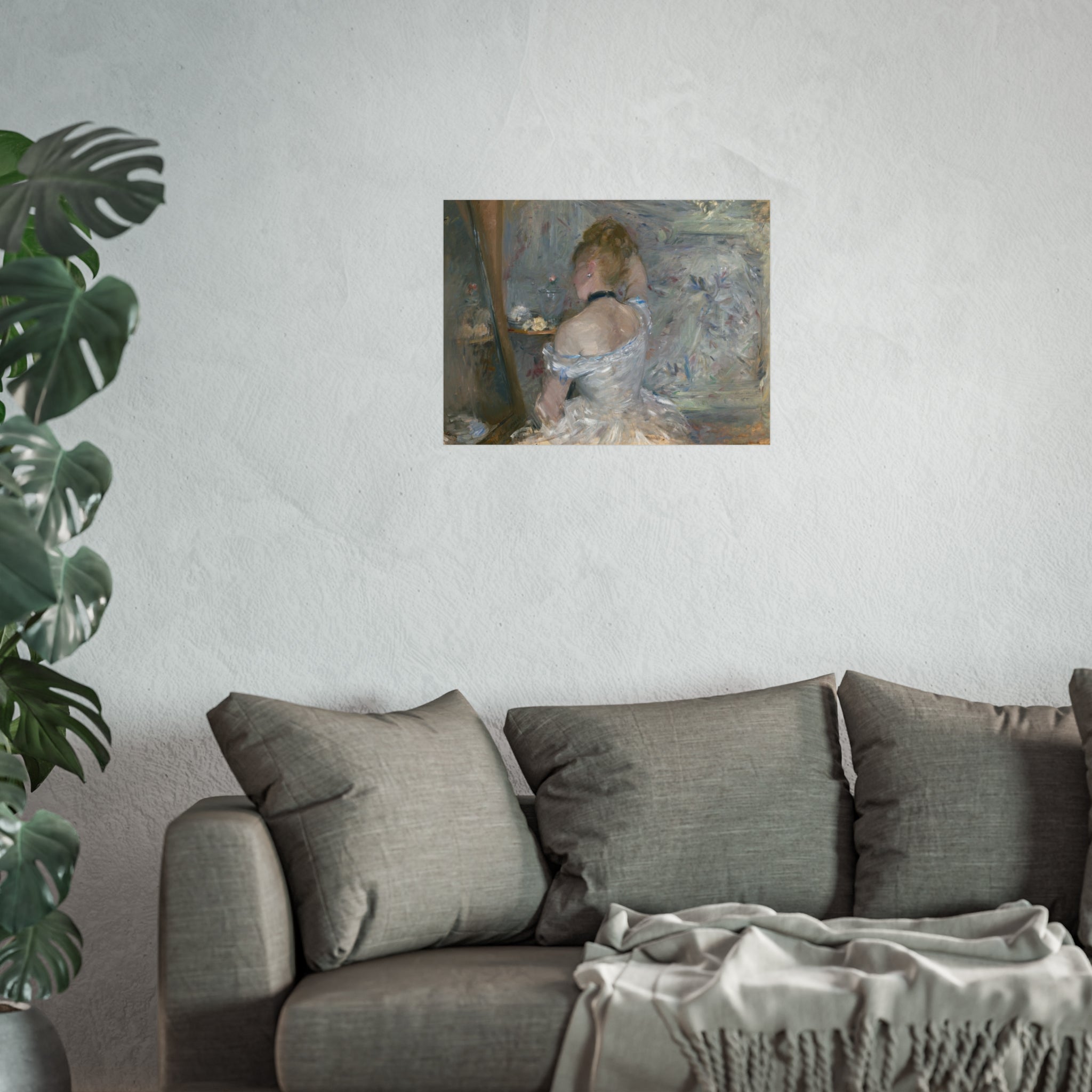 Berthe Morisot - Woman at Her Toilette | Fine Art Poster