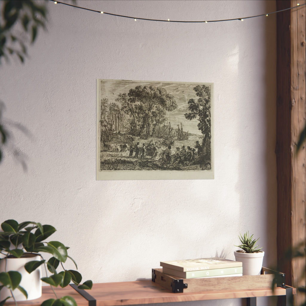 Claude Lorrain - The Rape of Europa | Fine Art Poster